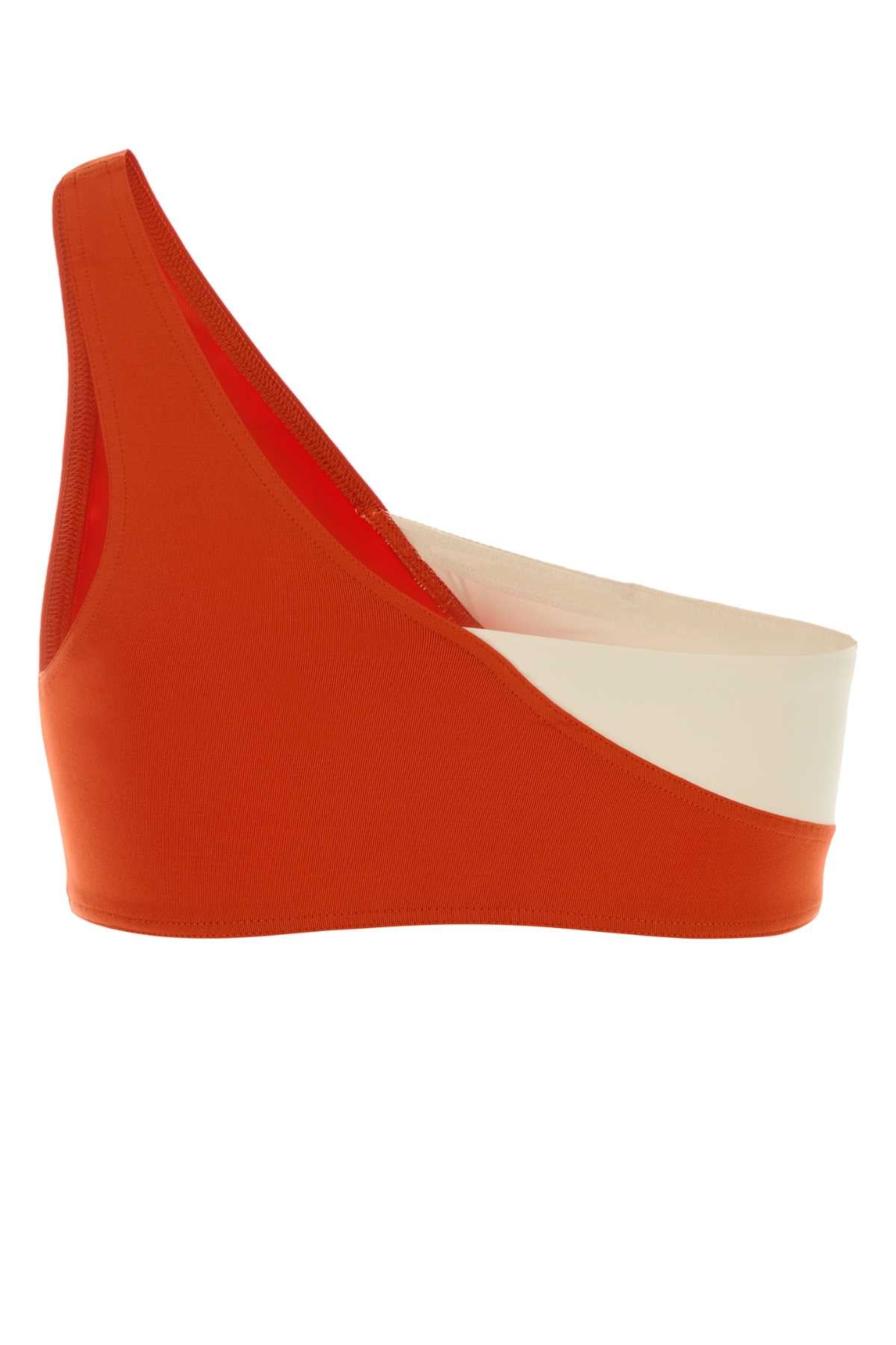 Eres Women Coral Stretch Nylon Paradoxe Bikini Top ERES