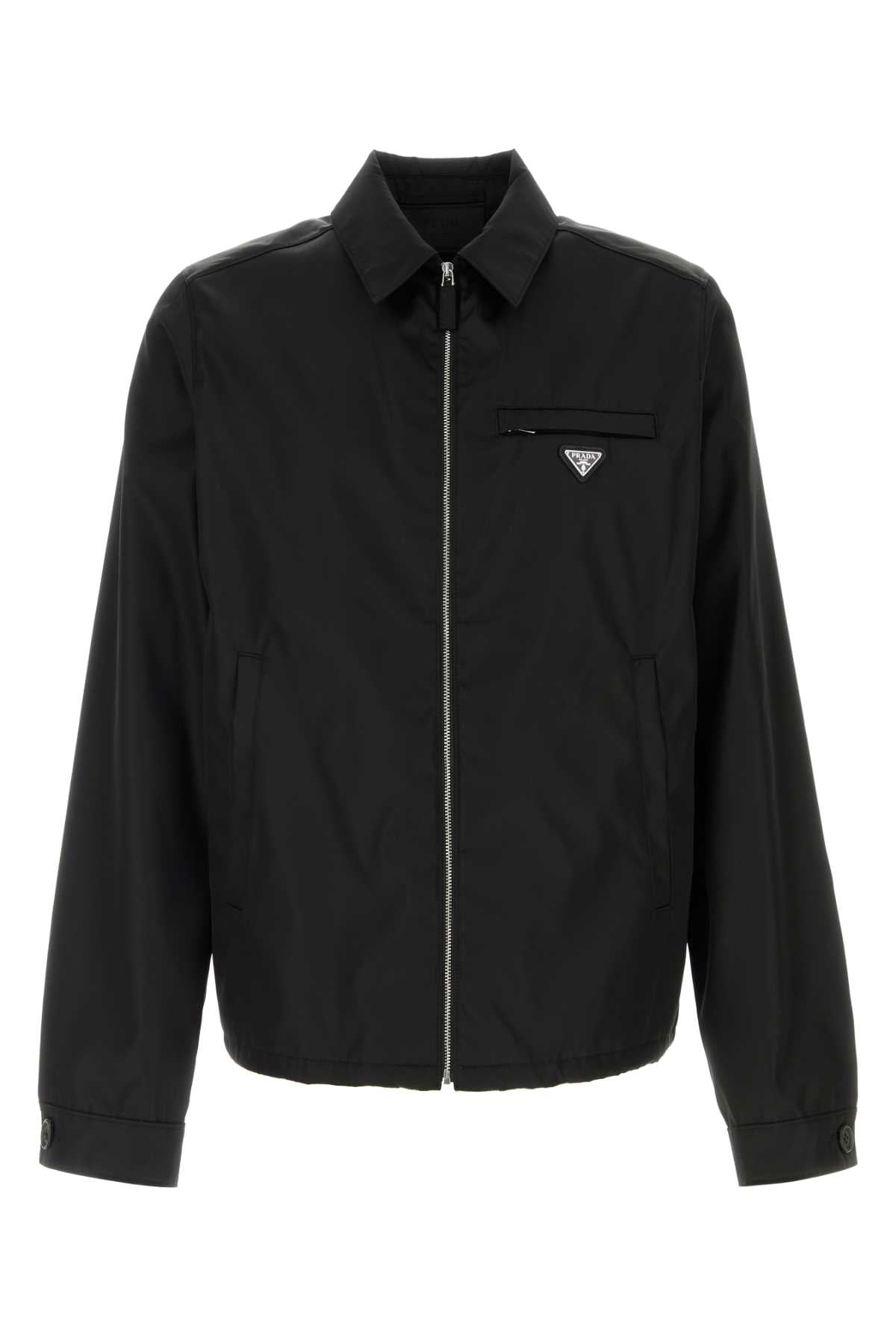 Prada Men Black Re-Nylon Jacket PRADA