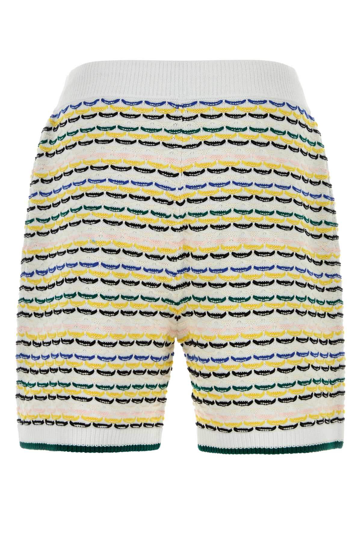 Casablanca Men Embroidered Cotton Bermuda Shorts CASABLANCA