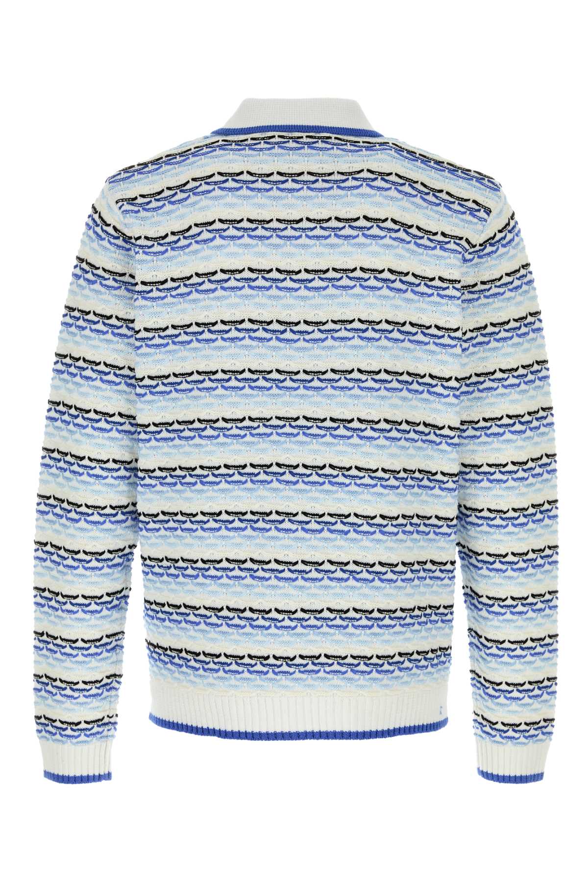 Casablanca Men Embroidered Cotton Polo Shirt CASABLANCA