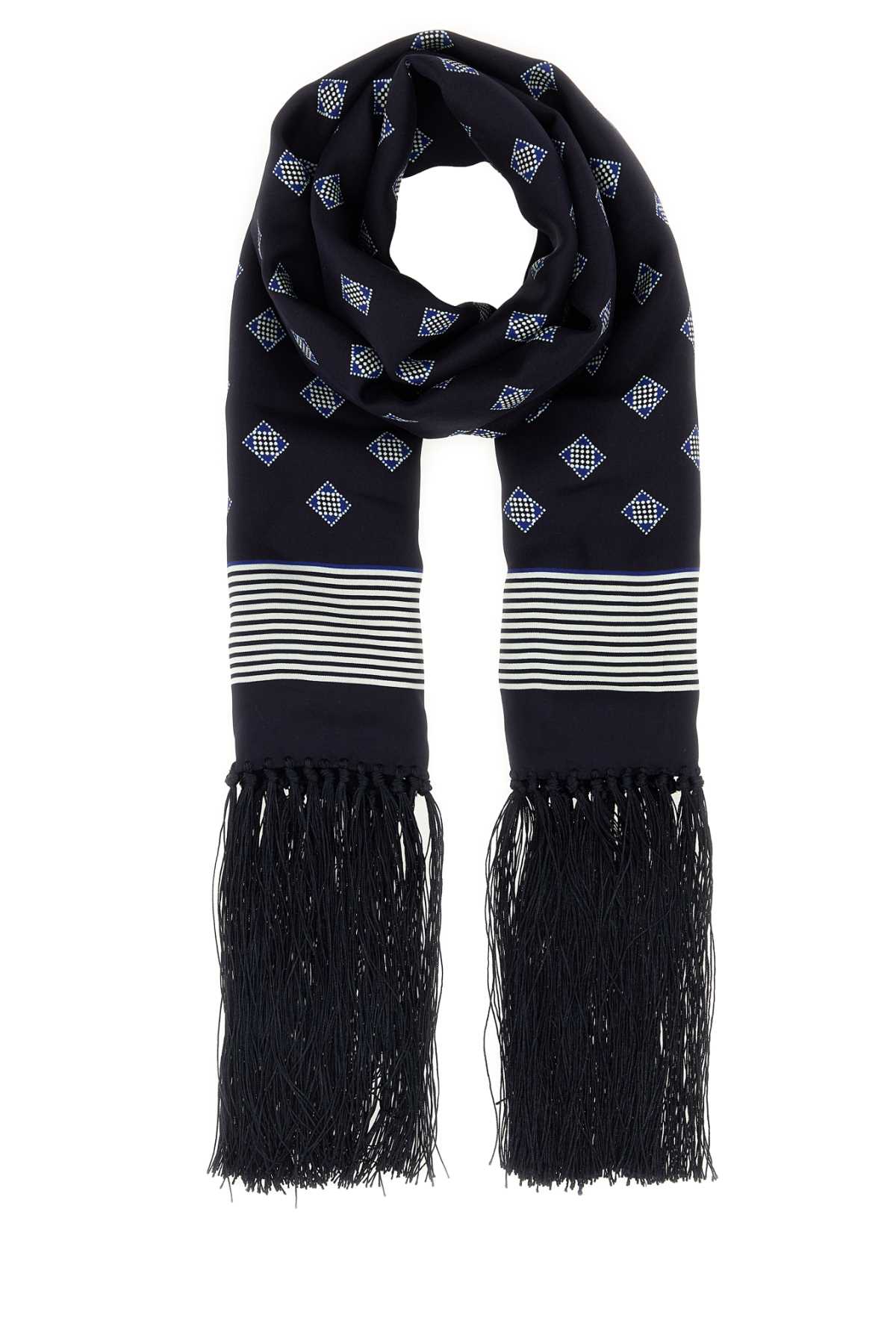 Bode Men Printed Silk Scarf BODE