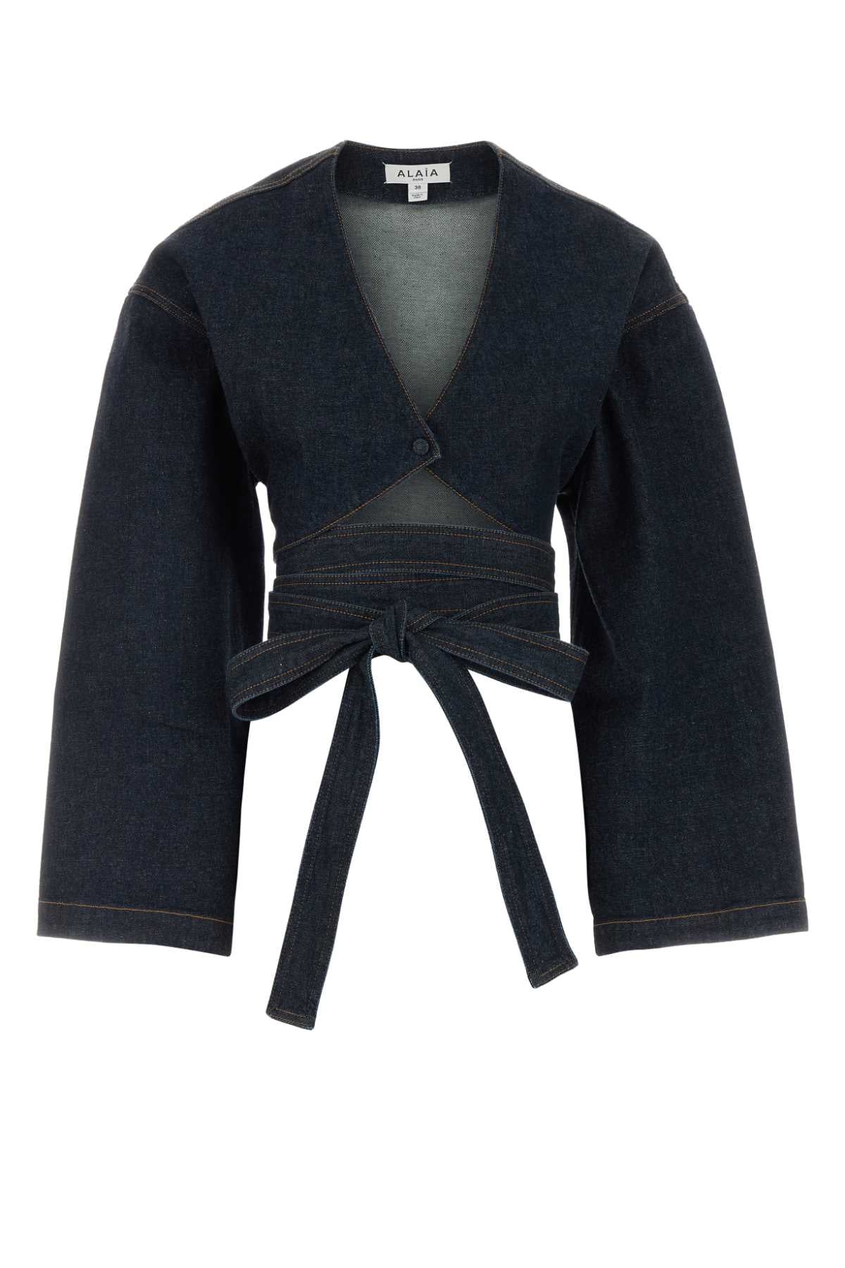 Alaia Women Denim Jacket ALAIA