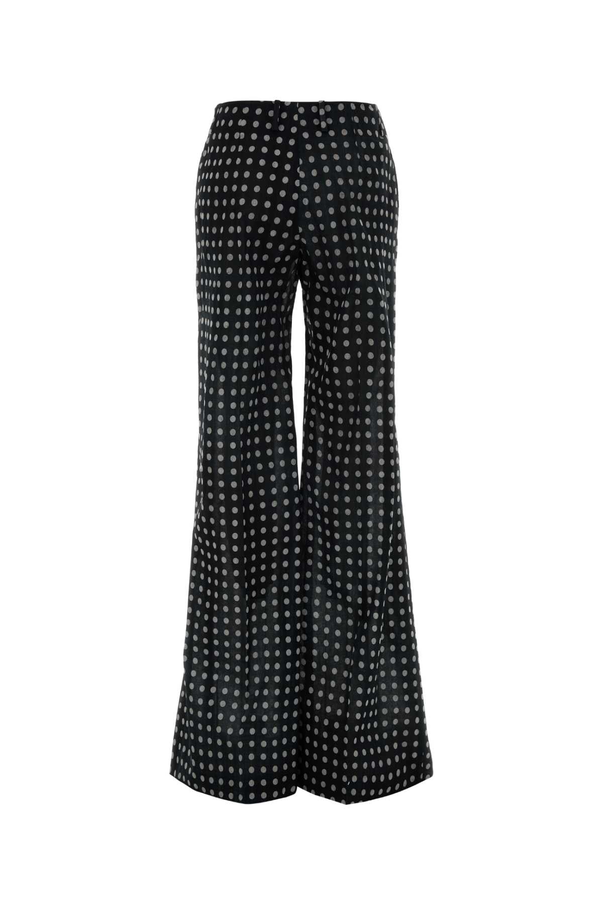 Ermanno Scervino Women Printed Organza Pant ERMANO SCERVINO