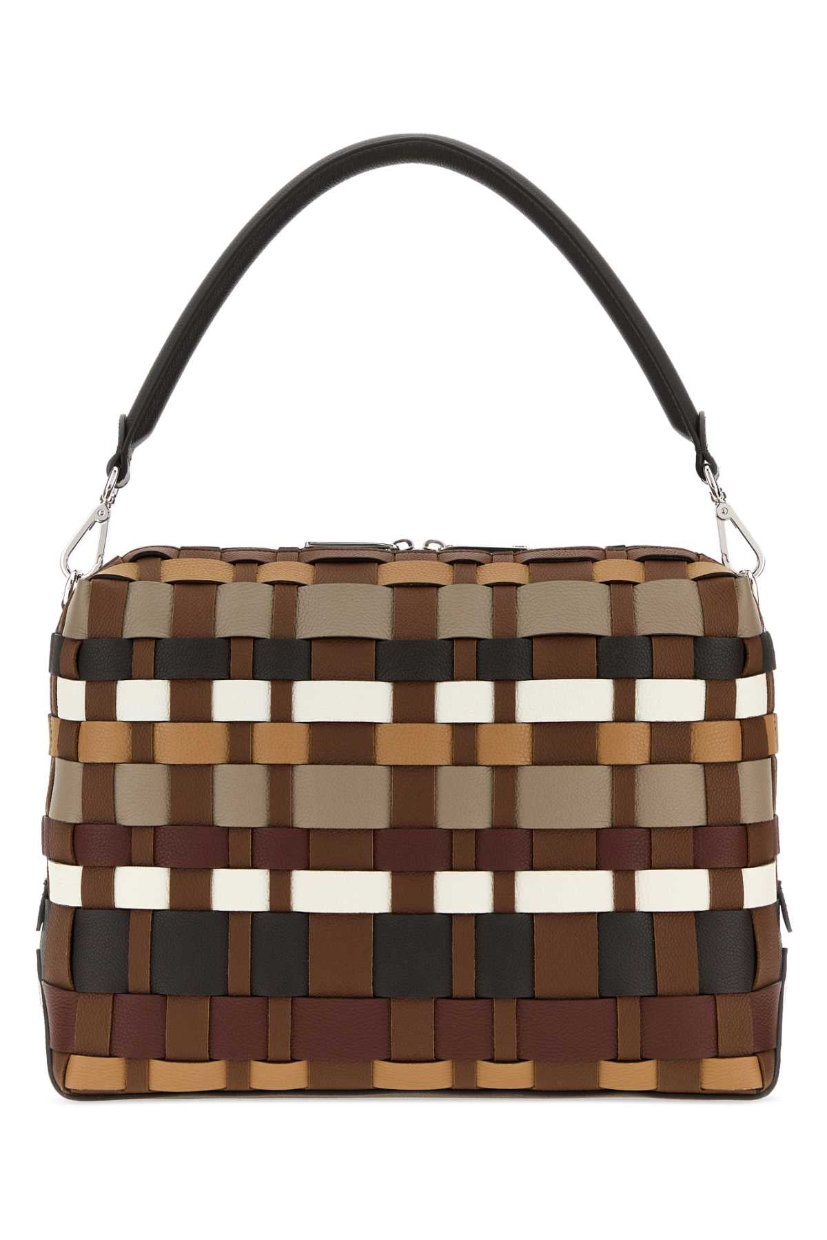 Fendi Men Multicolor Leather Large Fendi Lui Shopping Bag FENDI
