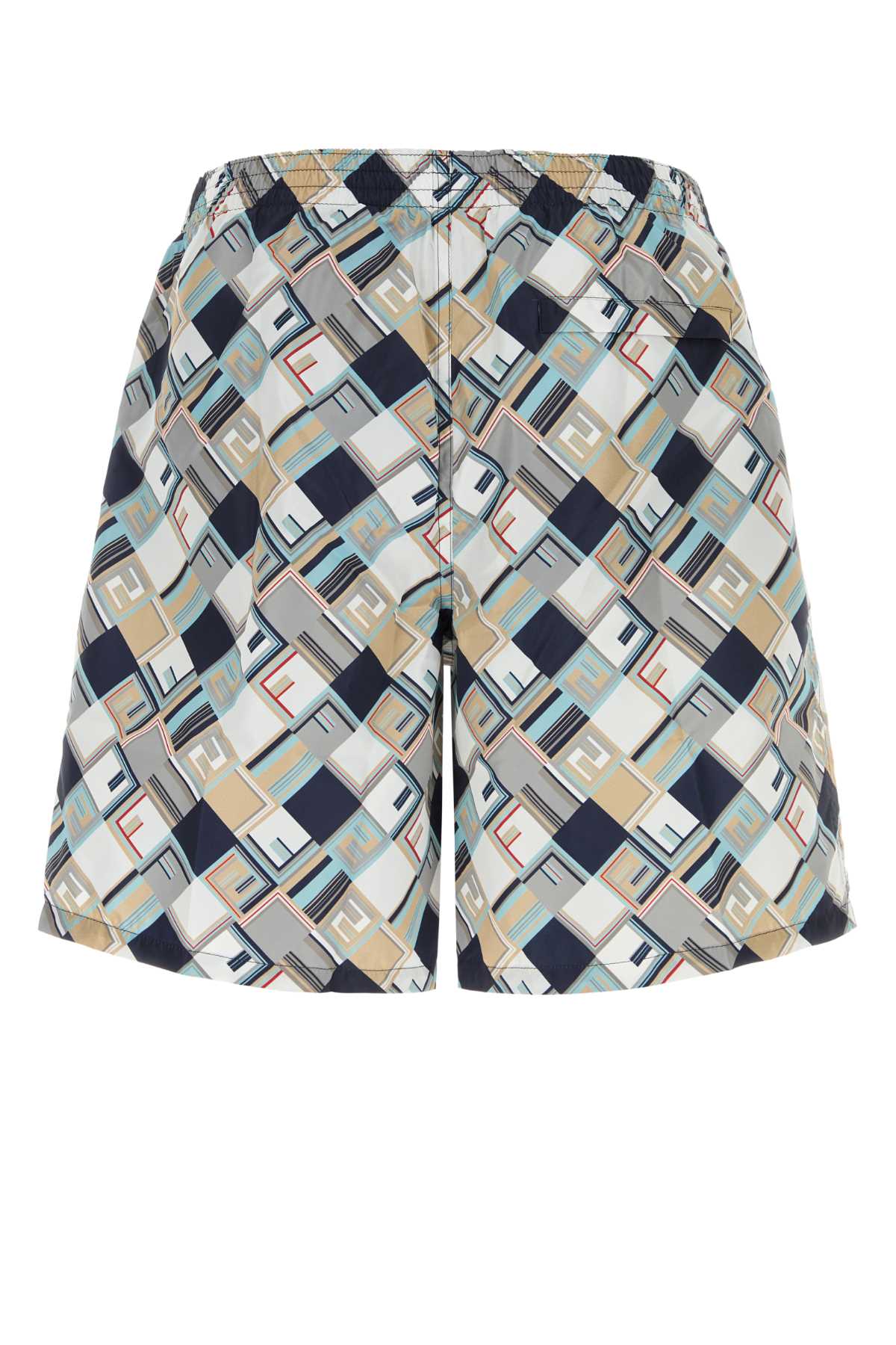 Fendi Men Printed Polyester Swimming Shorts FENDI