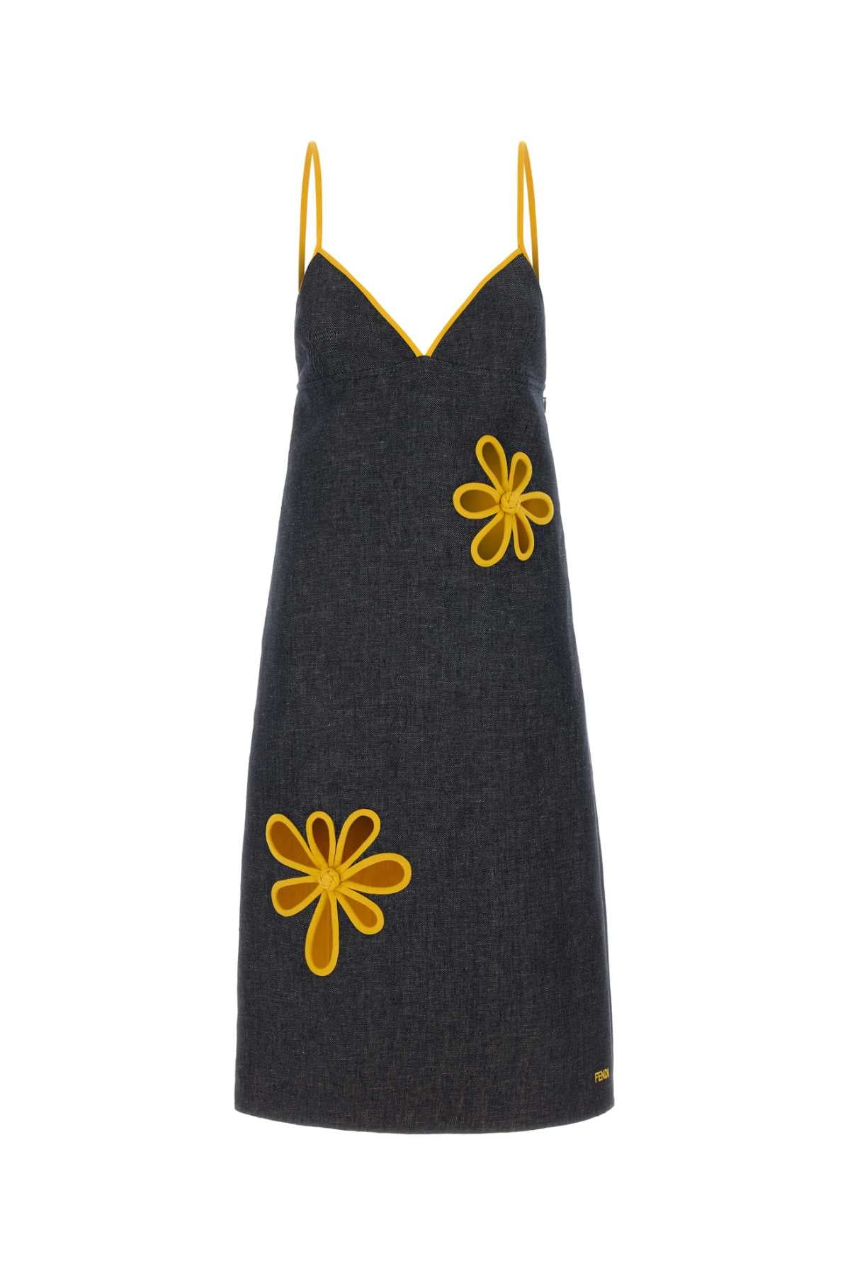 Fendi Women Denim Dress FENDI