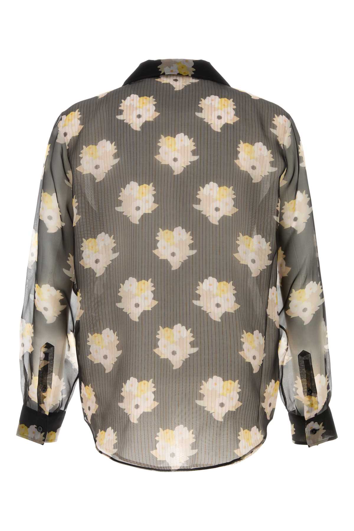 Fendi Men Printed Organza Shirt FENDI