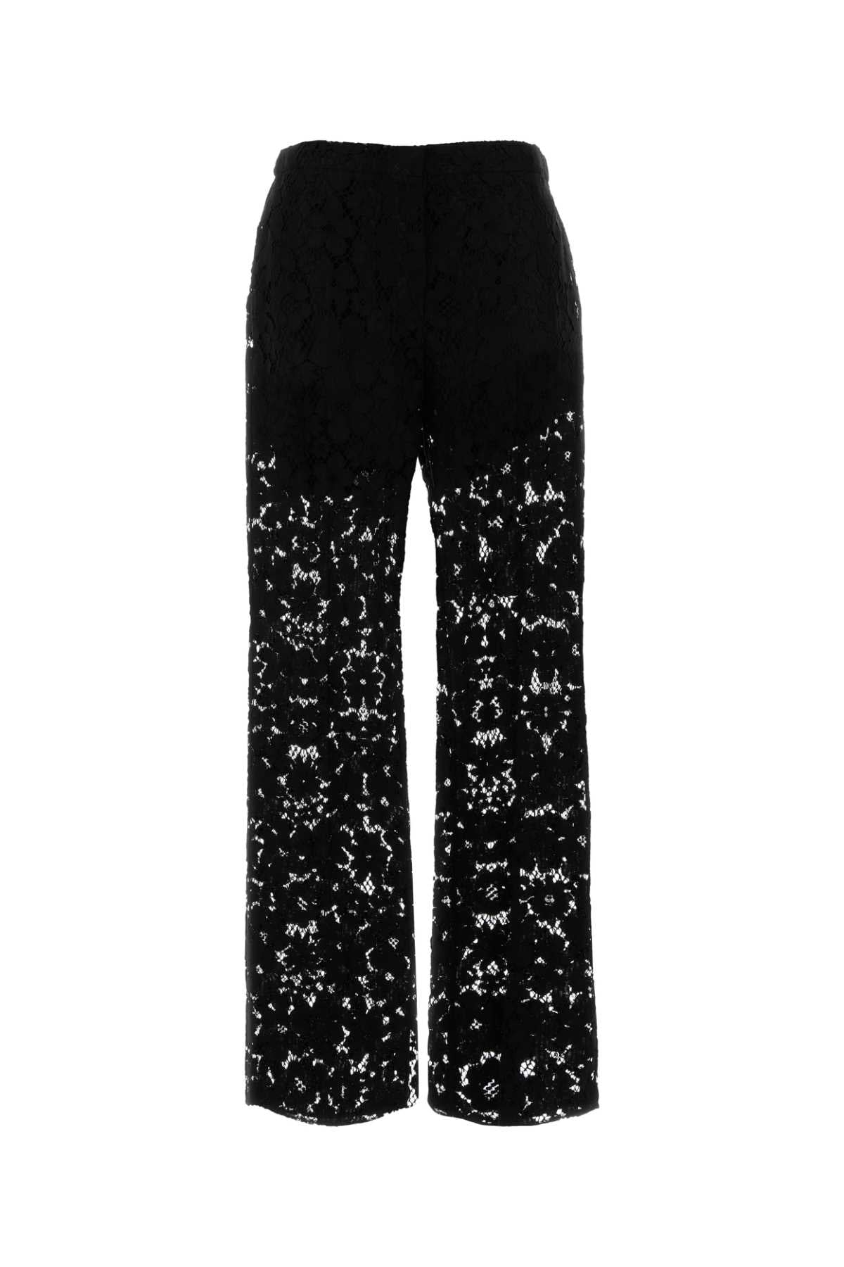 Fendi Women Black Lace Pant FENDI
