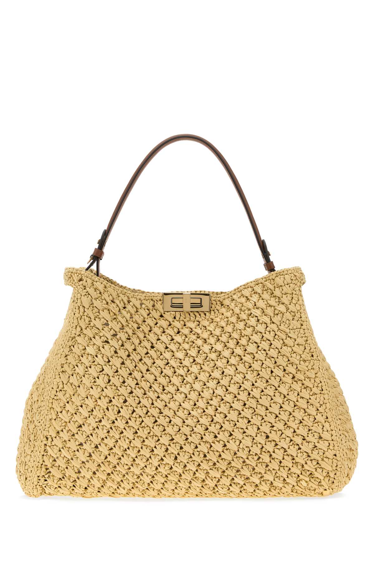 Fendi Women Raffia Large Fendi Way Shopping Bag FENDI