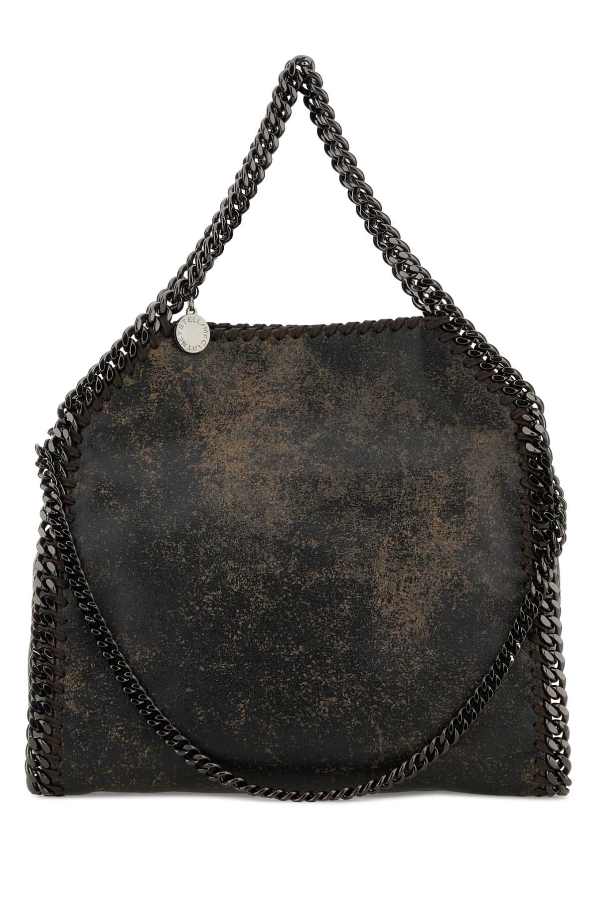 Stella Mccartney Women Dark Brown Alter Suede Mini Falabella Handbag STELLA MCCARTNEY