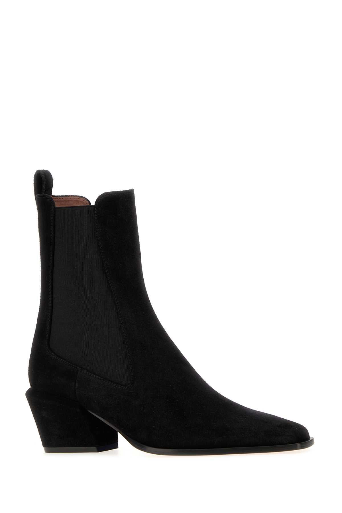 Paris Texas Women Black Suede Bettina Ankle Boots PARIS TEXAS