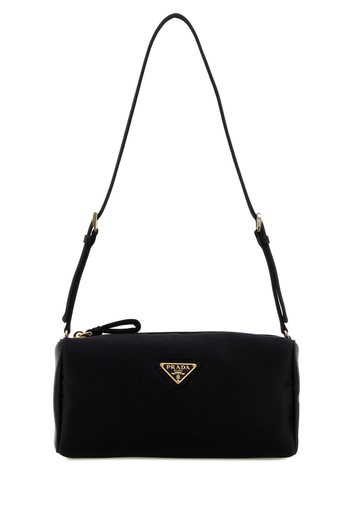 Prada Women Black Satin Mini Shoulder Bag PRADA