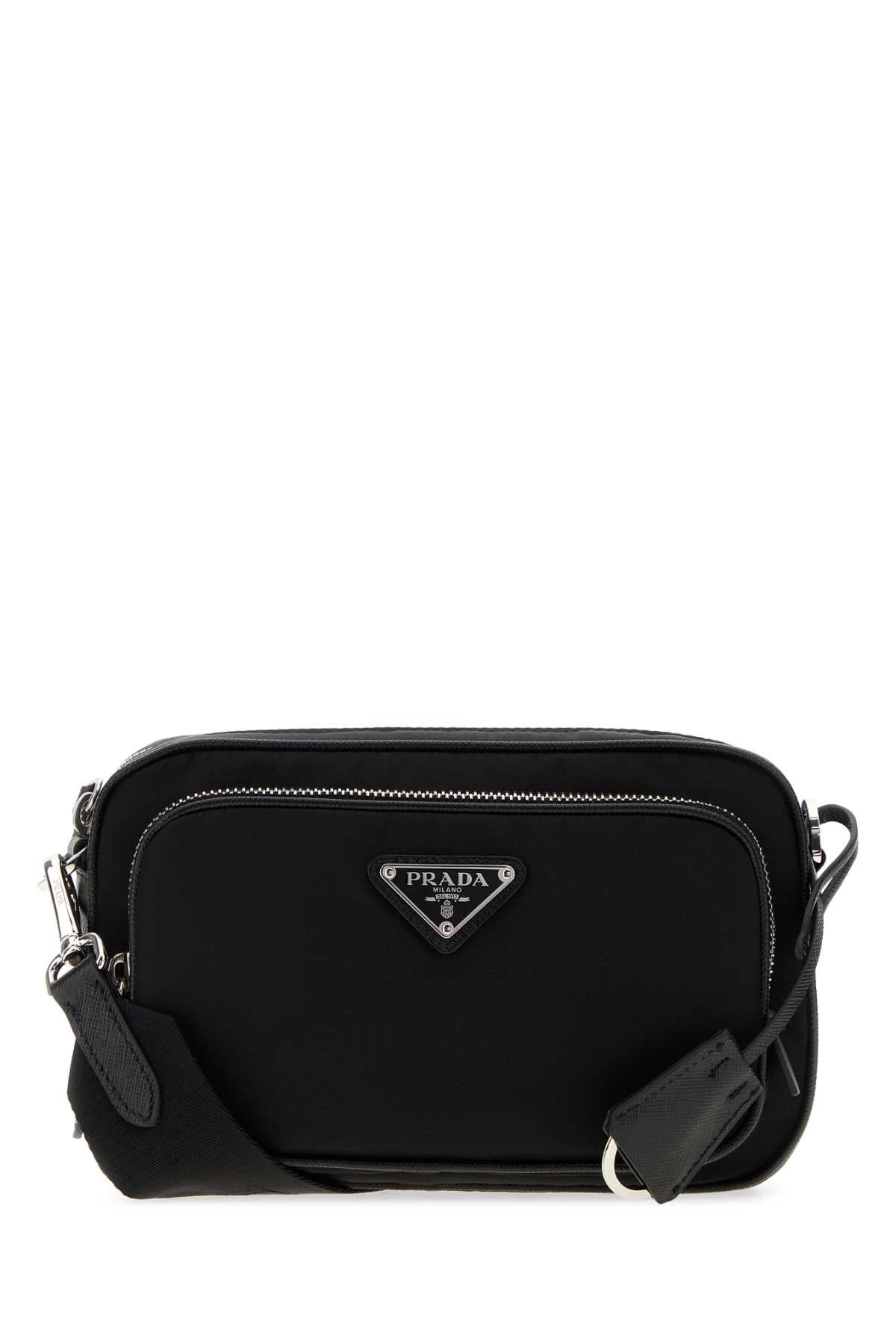 Prada Women Black Re-Nylon Crossbody Bag PRADA