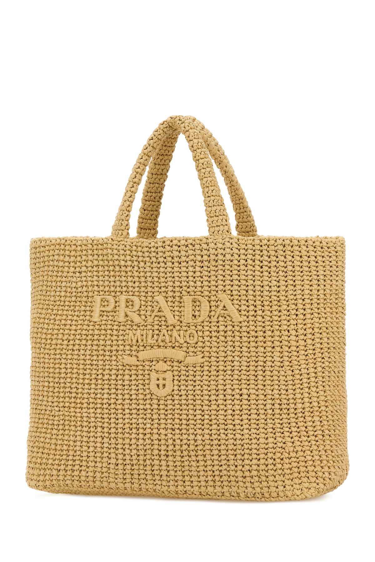 Prada Women Raffia Shopping Bag PRADA