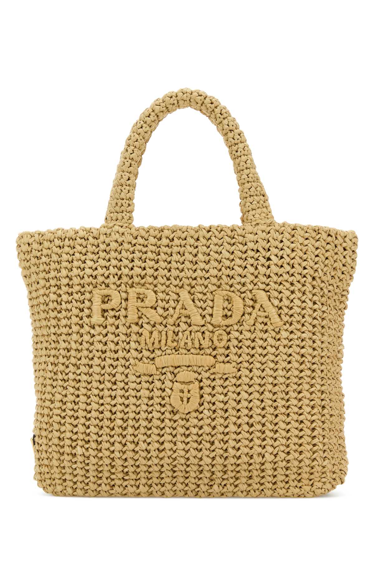Prada Women Raffia Shopping Bag PRADA