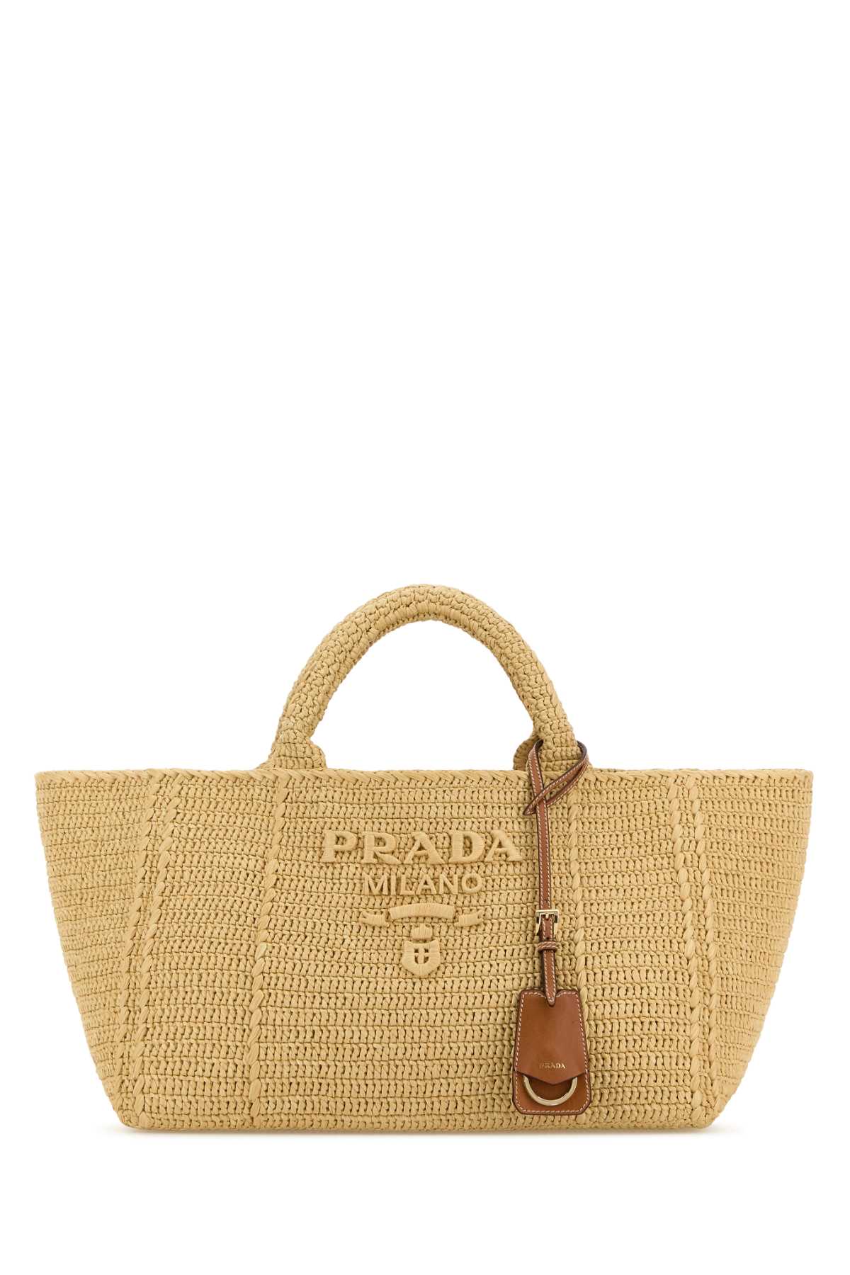 Prada Women Raffia Shopping Bag PRADA