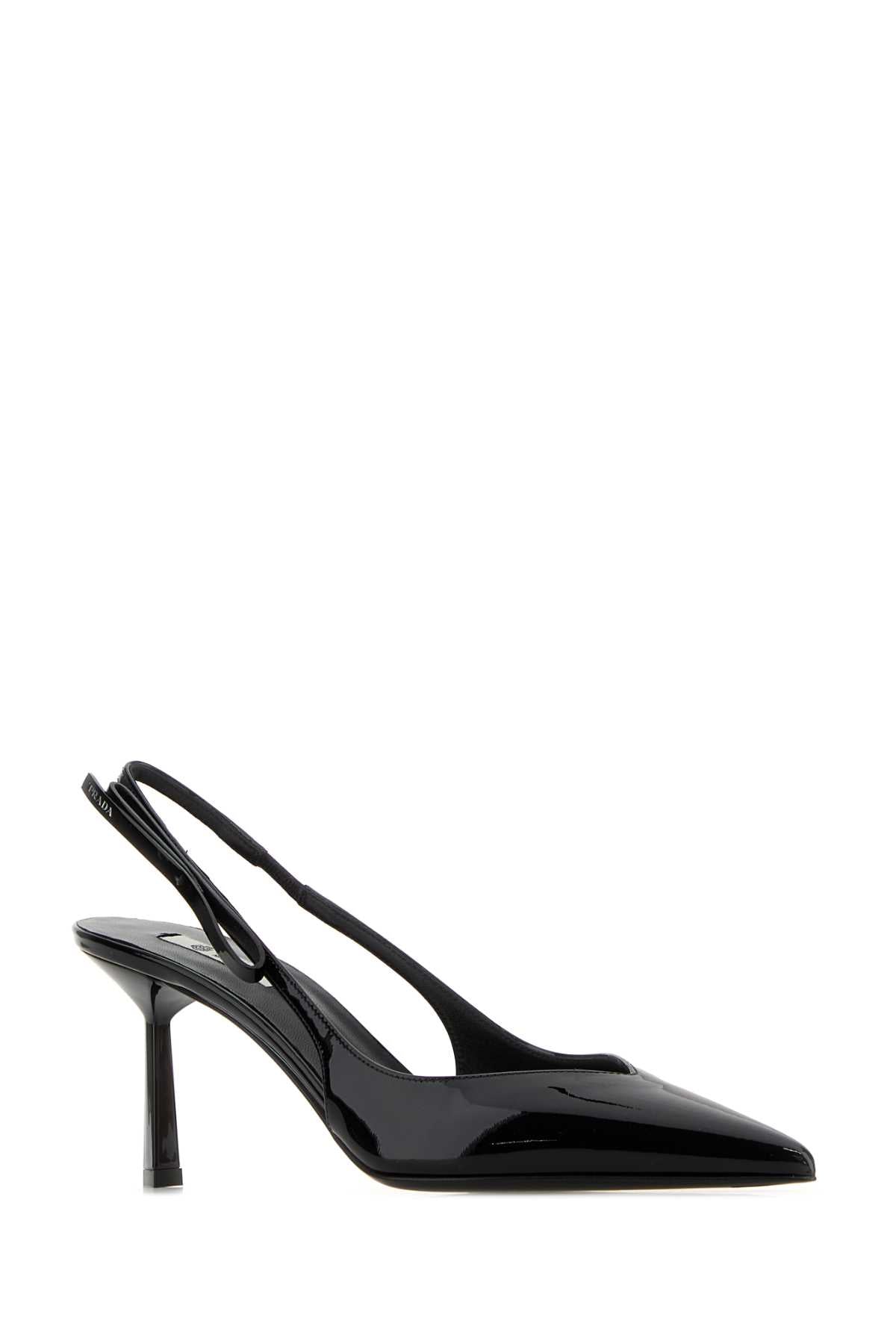 Prada Women Black Leather Pumps PRADA