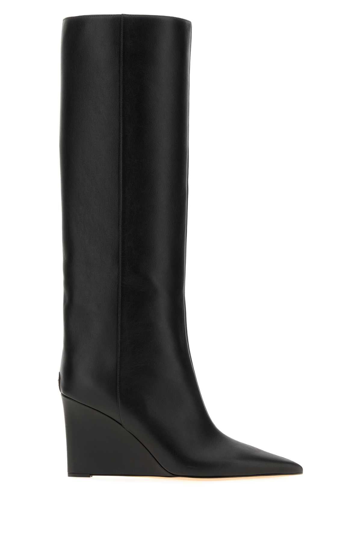 Jimmy Choo Women Black Leather Blake Boots