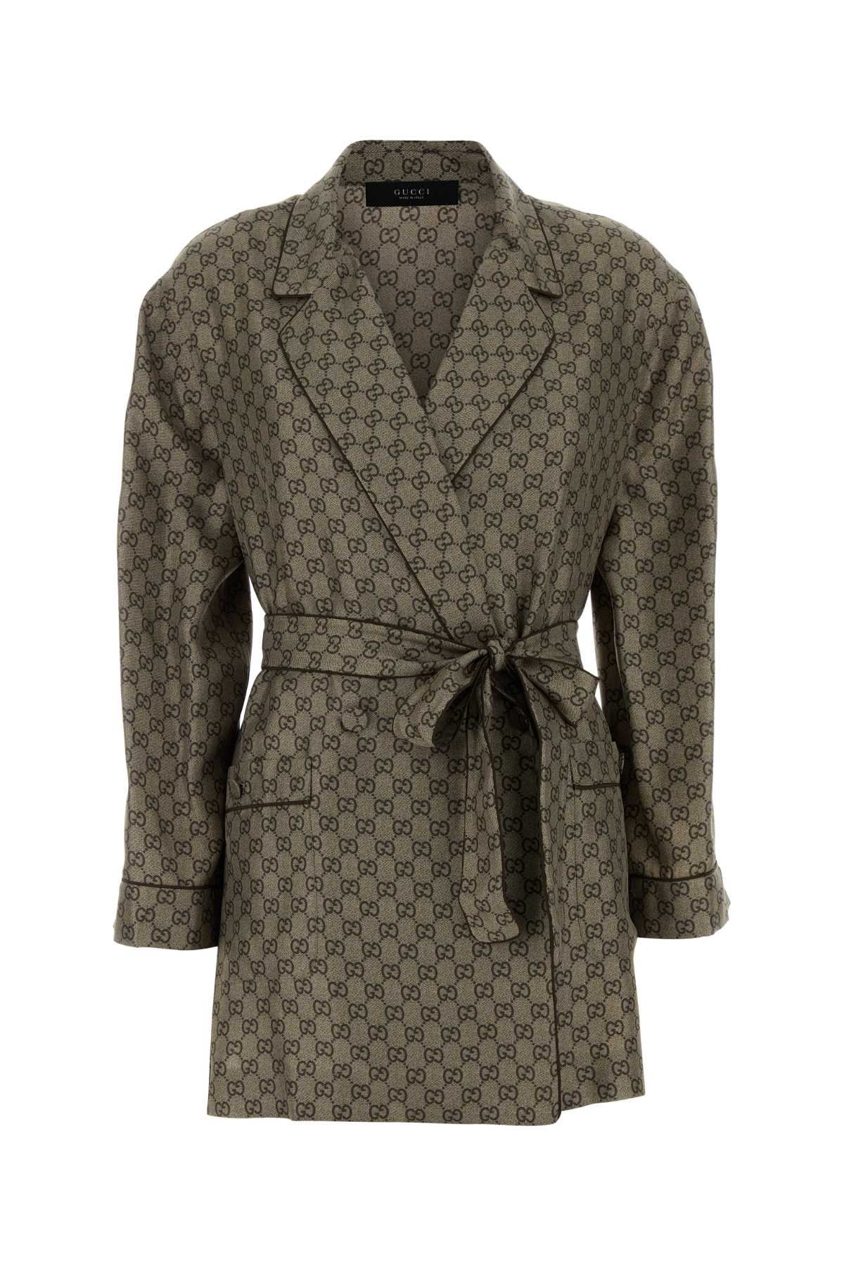 Gucci Women Printed Twill Blazer GUCCI