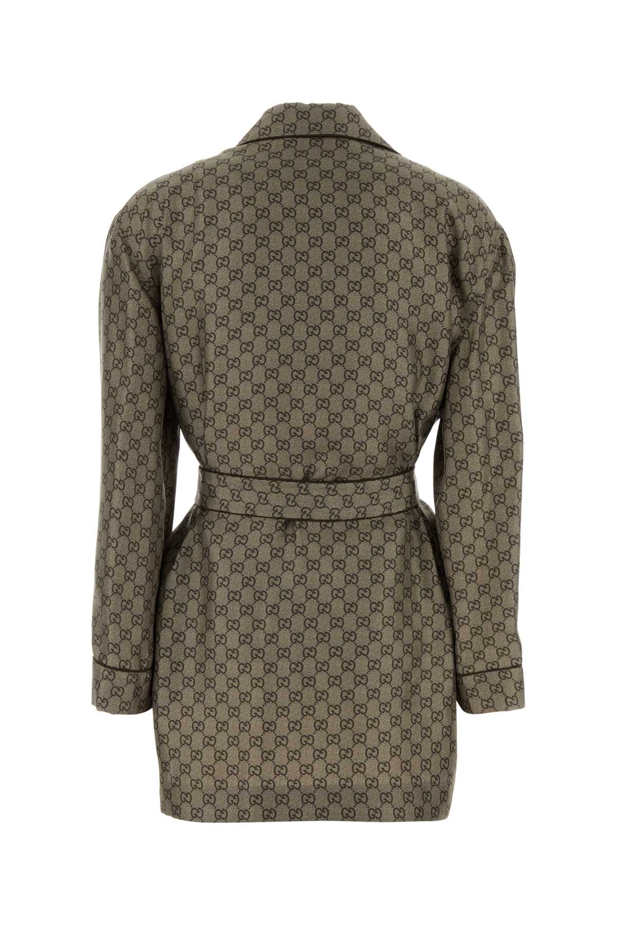 Gucci Women Printed Twill Blazer GUCCI