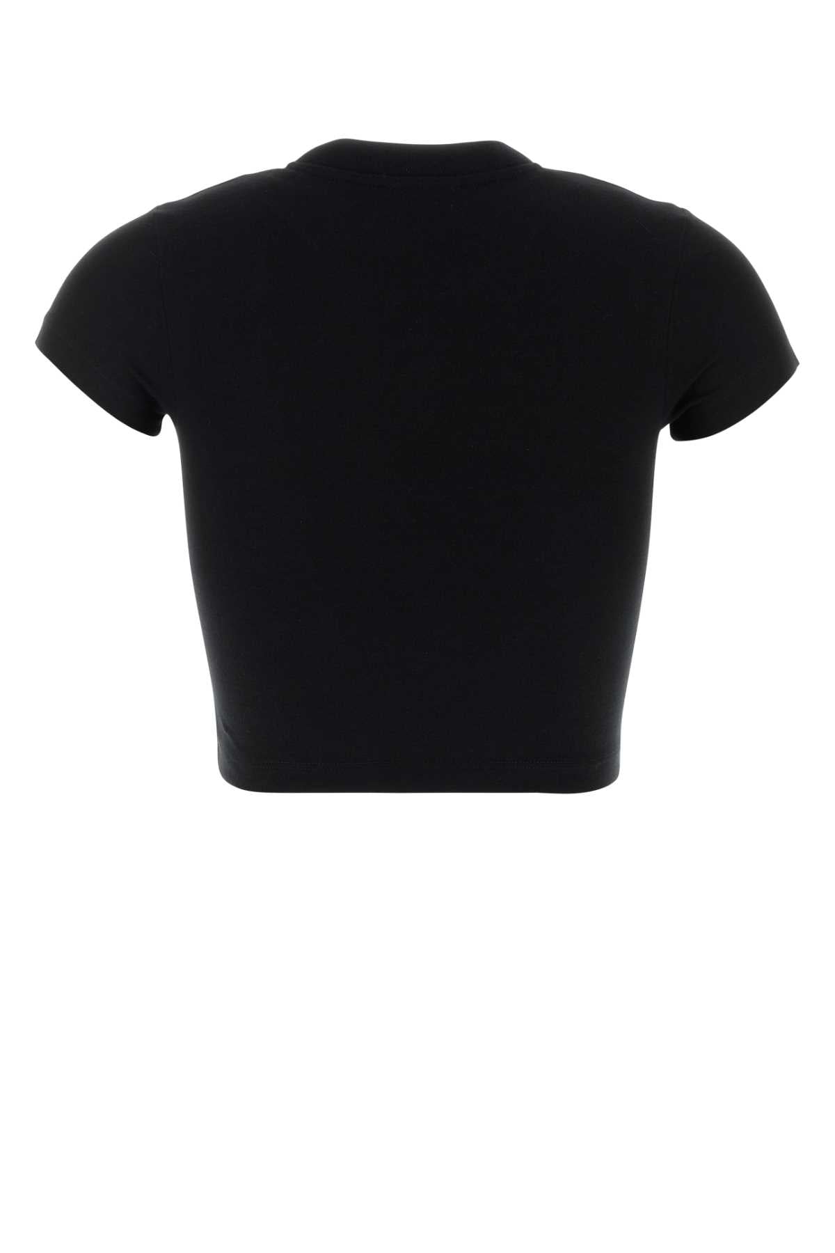Gucci Women Black Cotton Blend T-Shirt GUCCI