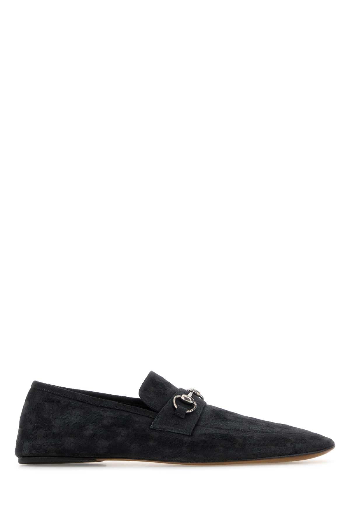 Gucci Men Gg Fabric Loafers GUCCI