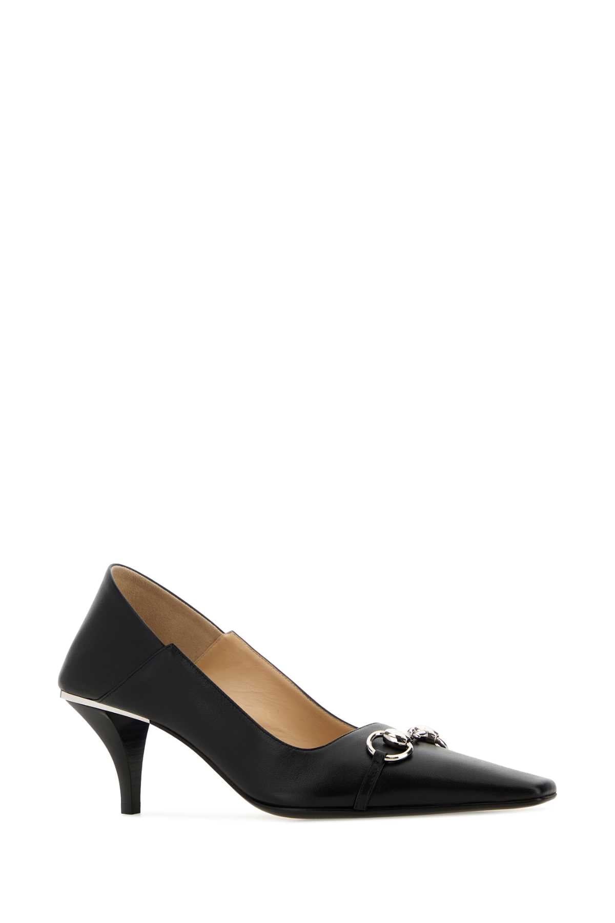 Gucci Women Black Leather Pumps GUCCI