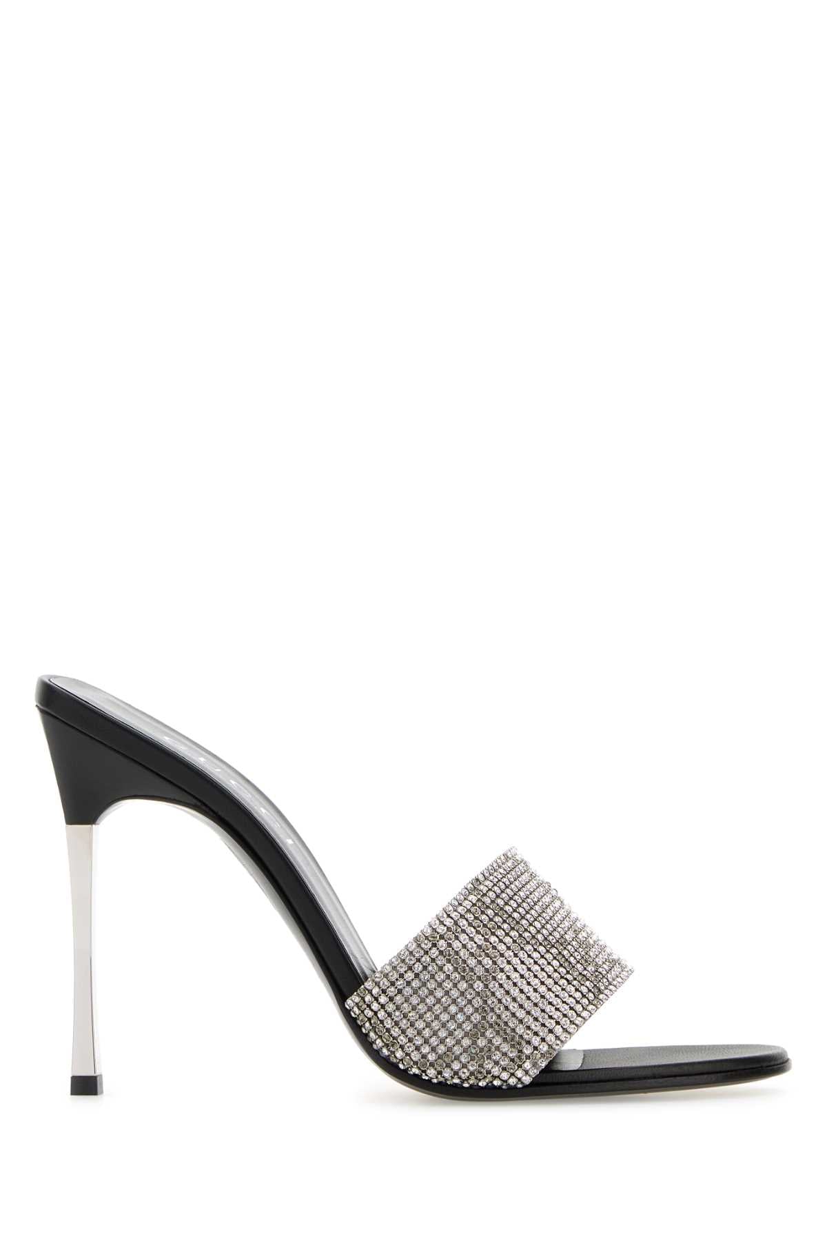 Gucci Women Embellished Fabric Bombshell Mules GUCCI