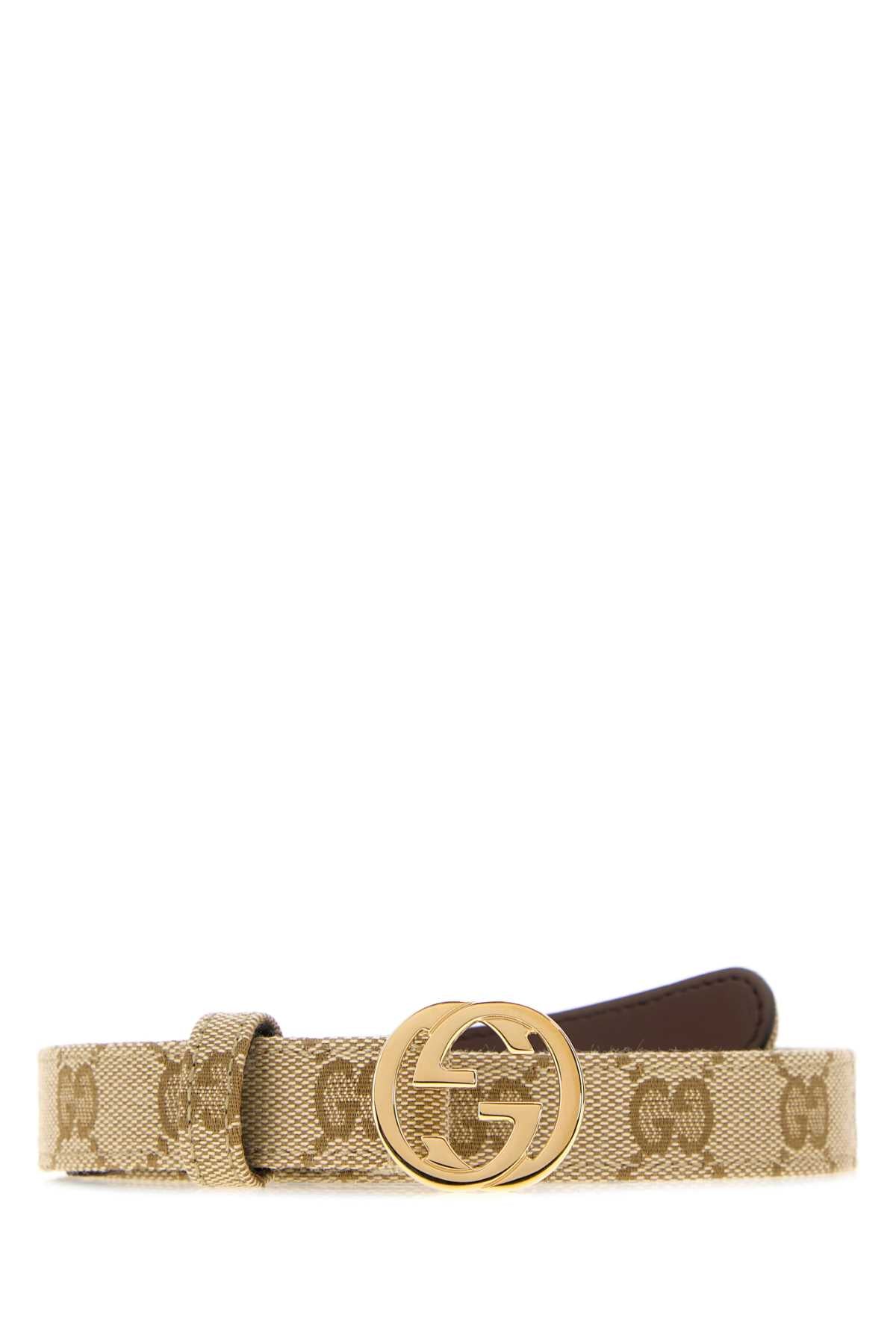 Gucci Women Gg Fabric Belt GUCCI