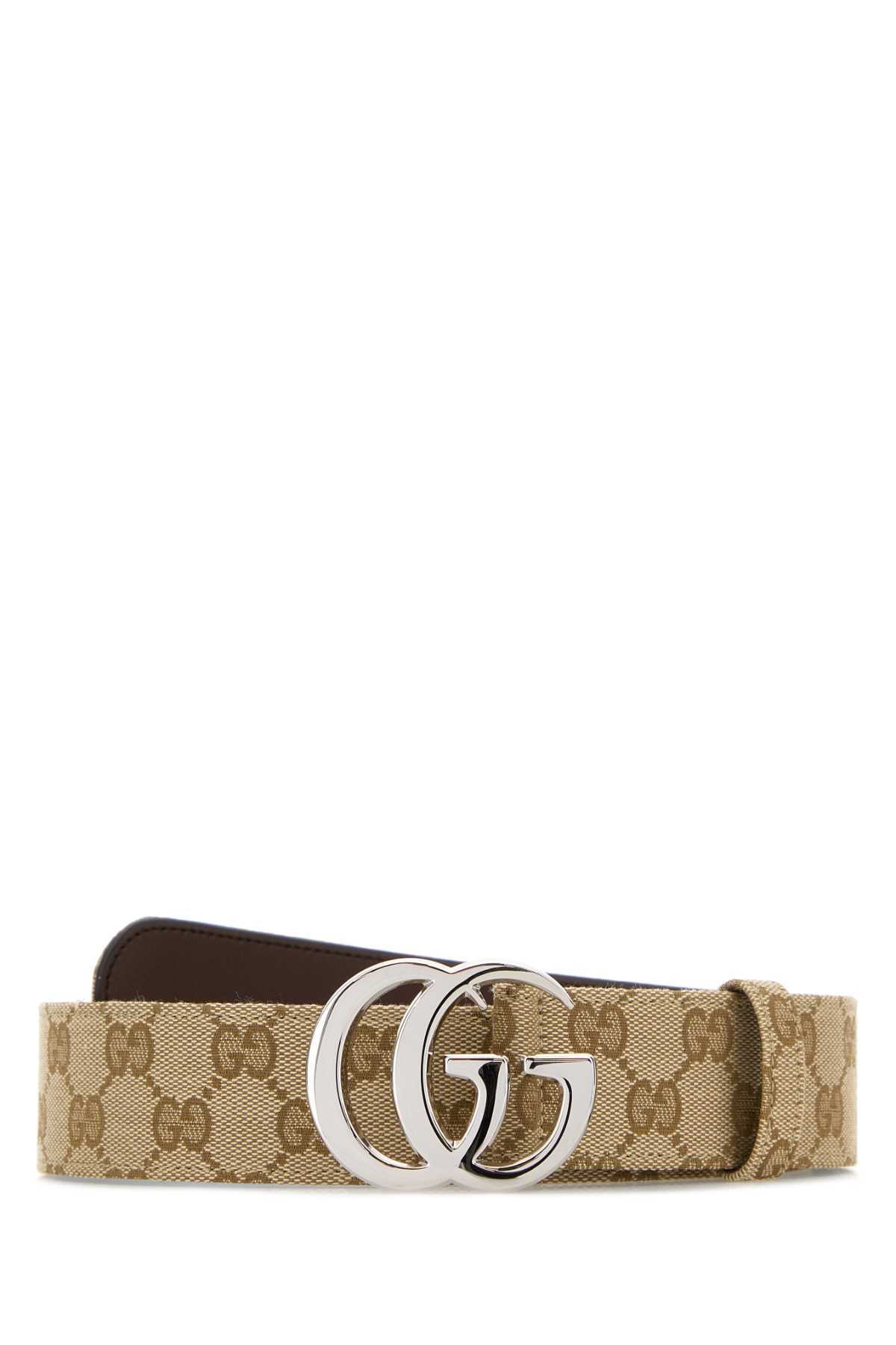 Gucci Men Gg Fabric Belt GUCCI