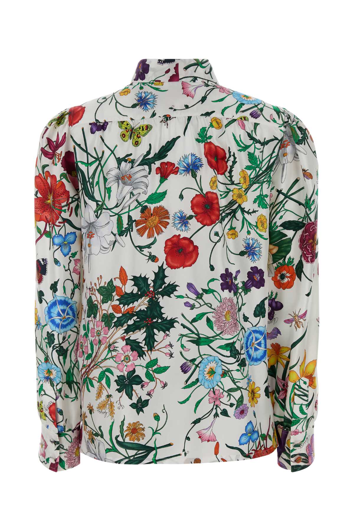 Gucci Women Printed Silk Shirt GUCCI