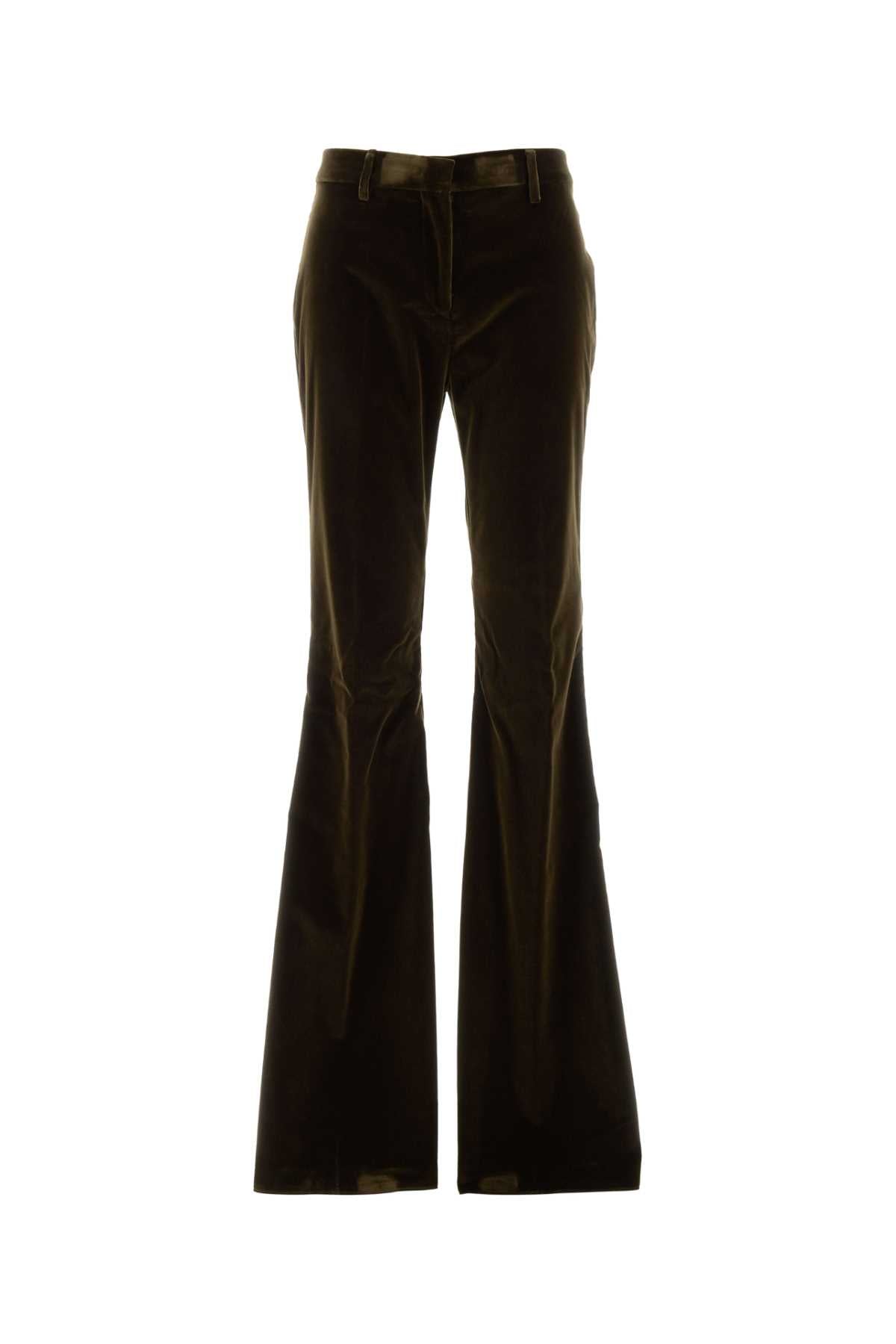Etro Women Mud Stretch Velvet Pant ETRO