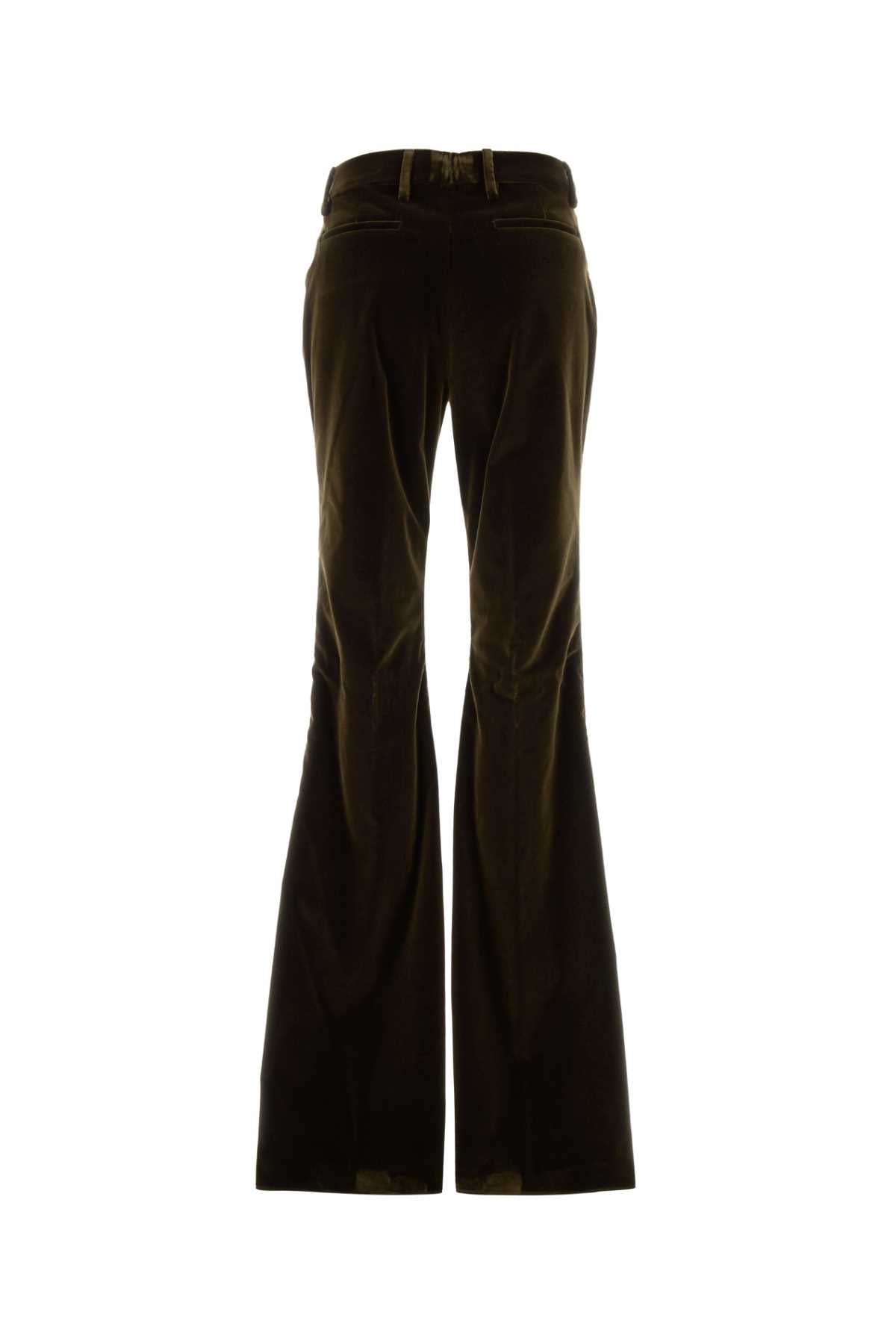 Etro Women Mud Stretch Velvet Pant ETRO