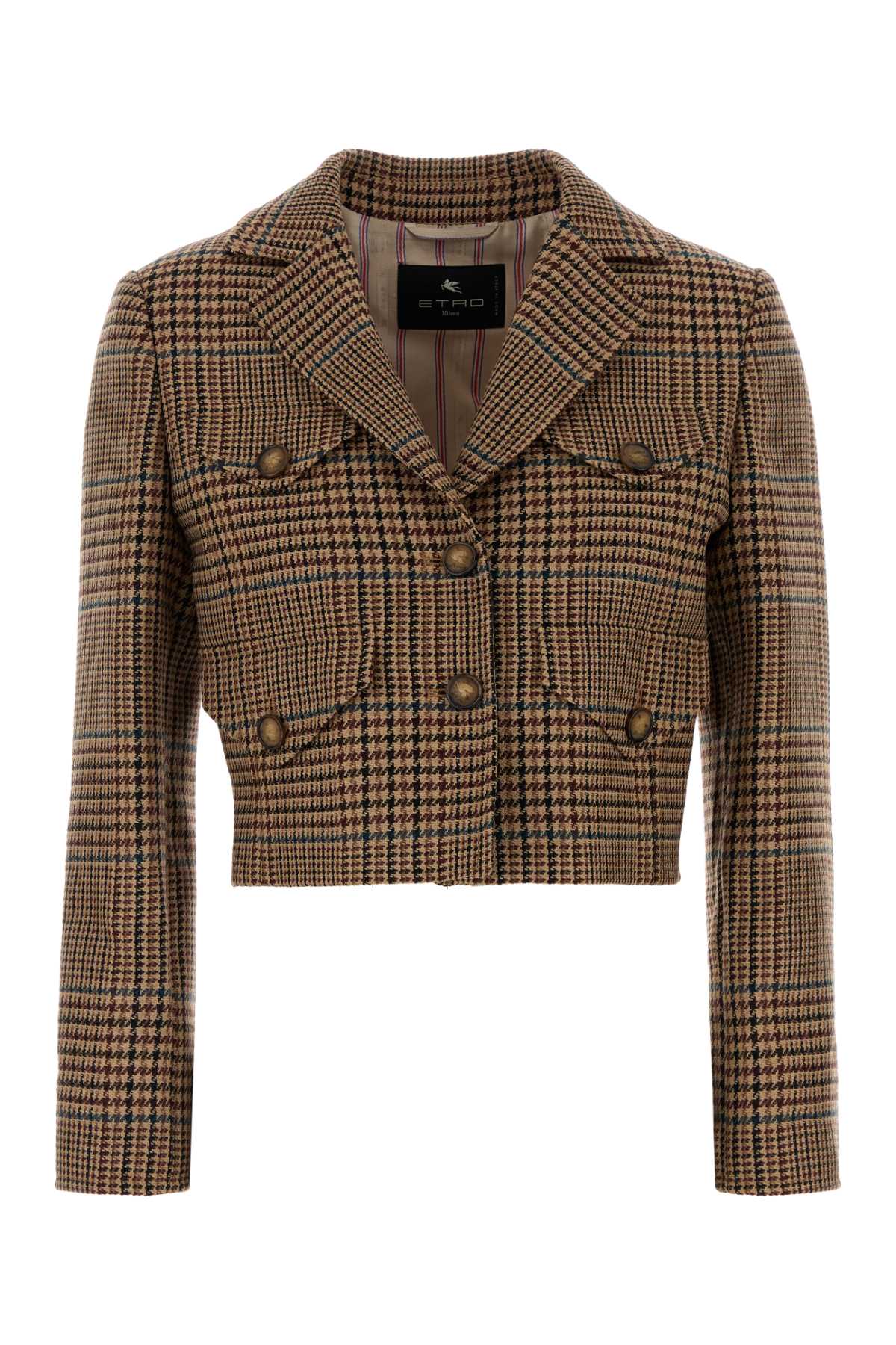 Etro Women Embroidered Wool Blazer ETRO