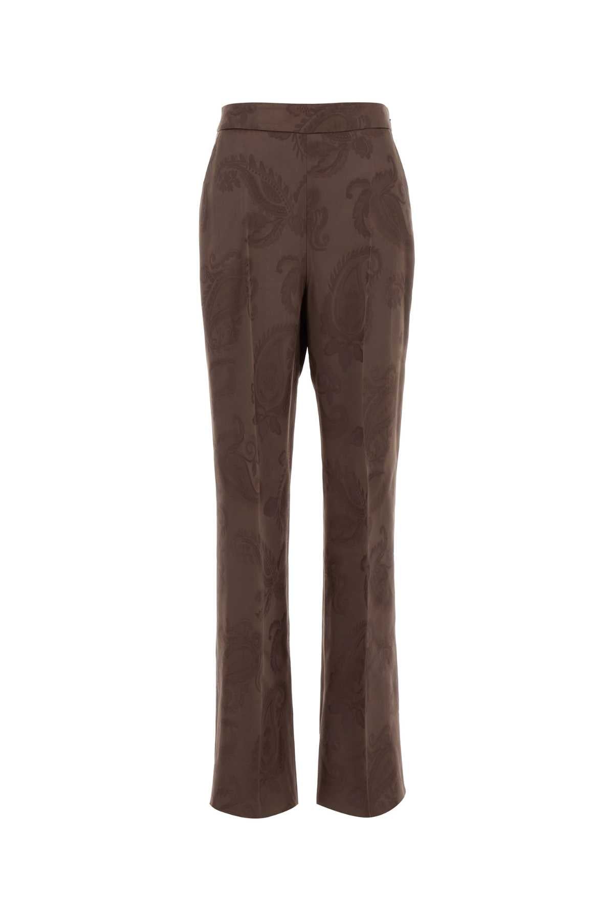 Etro Women Embroidered Jacquard Pant ETRO