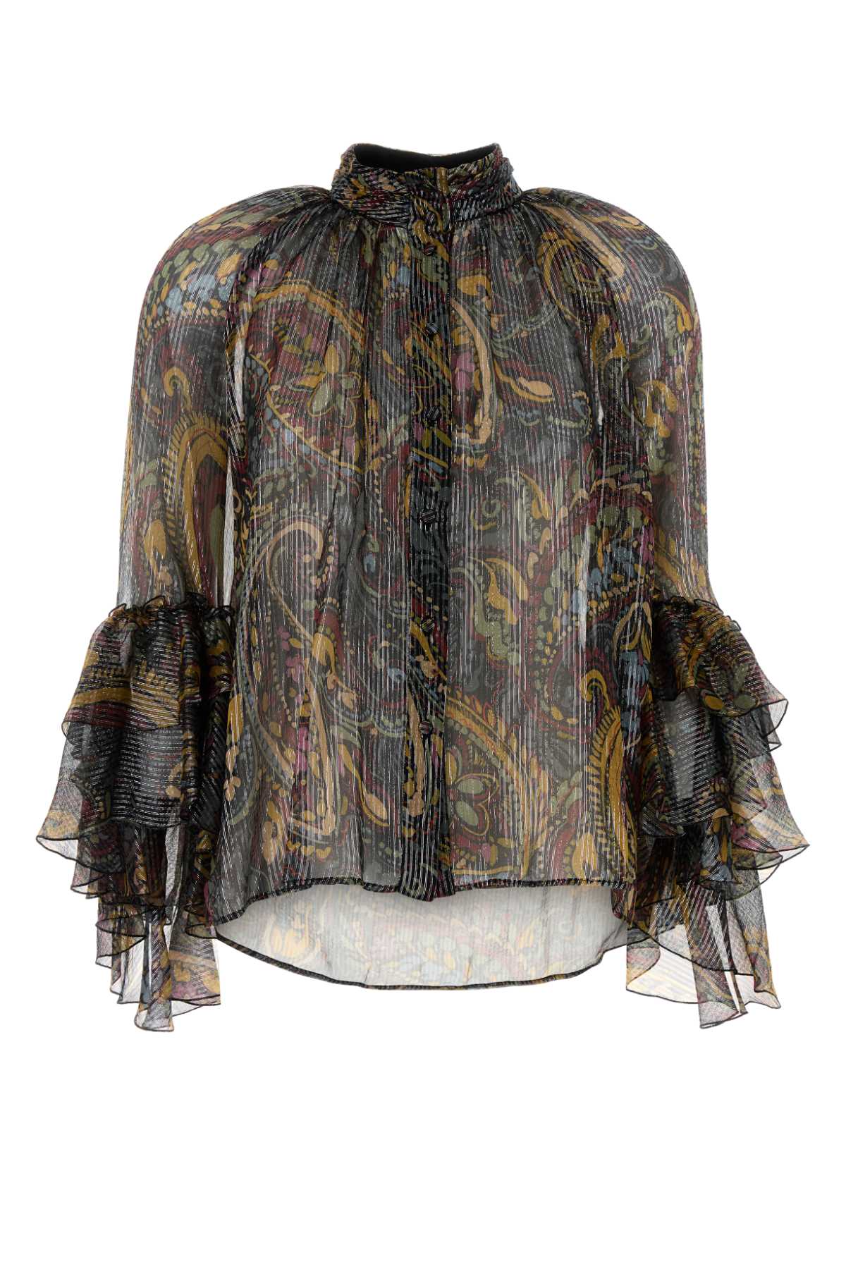 Etro Women Printed Silk Blend Blouse ETRO
