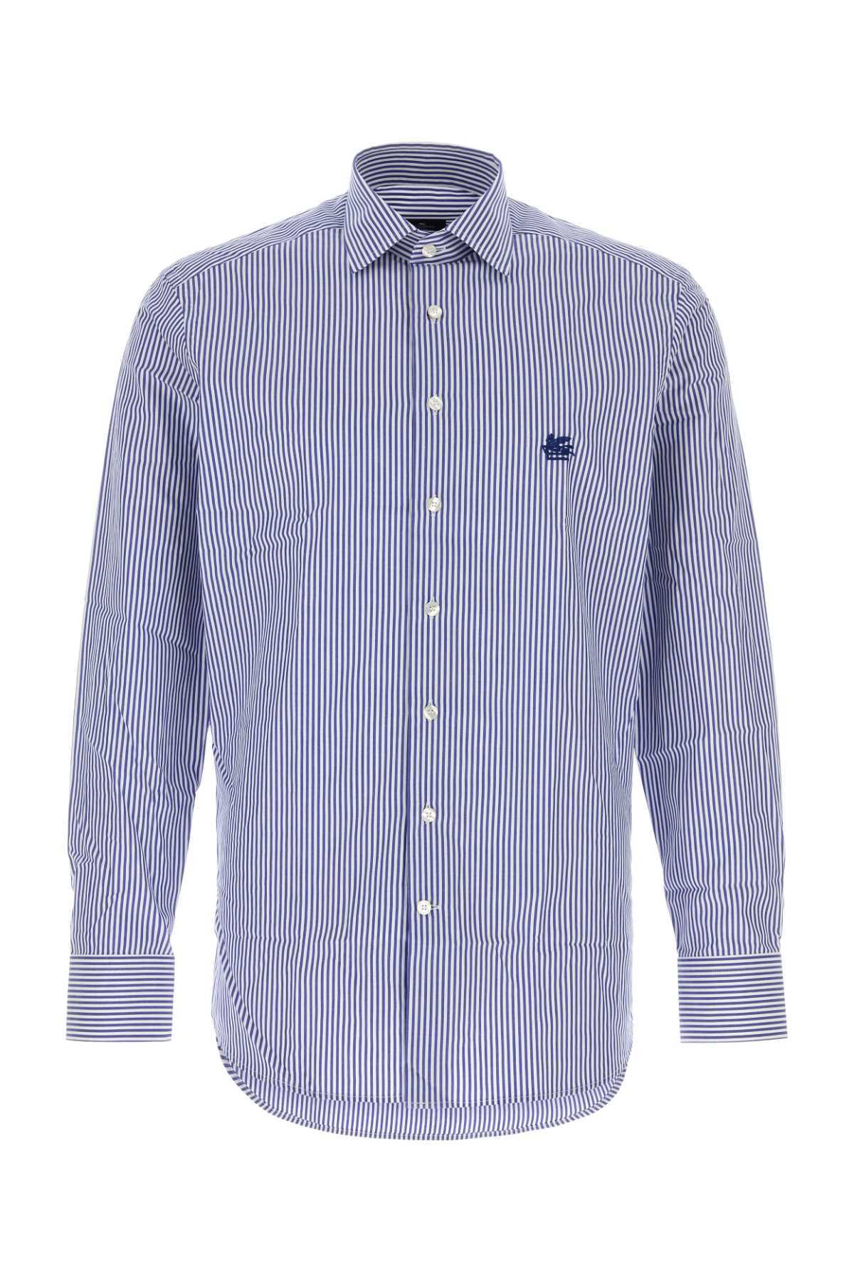 Etro Men Embroidered Poplin Shirt ETRO