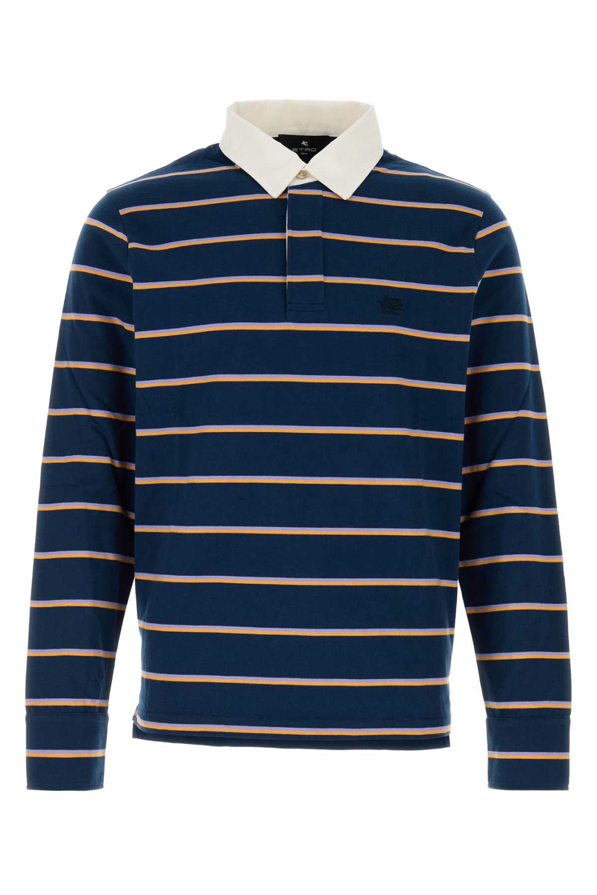Etro Men Embroidered Cotton Polo Shirt ETRO