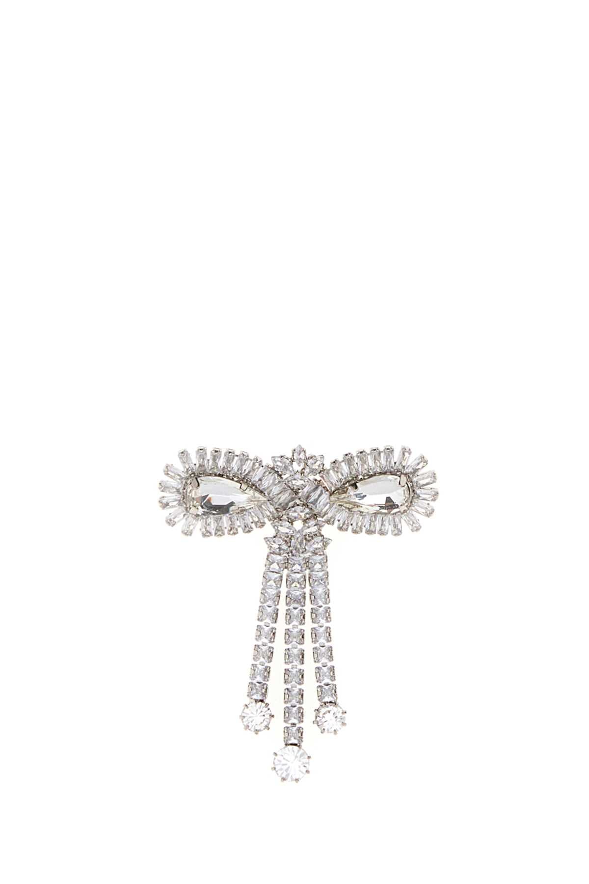 Alessandra Rich Women Embellished Metal Pin ALESSANDRA RICH