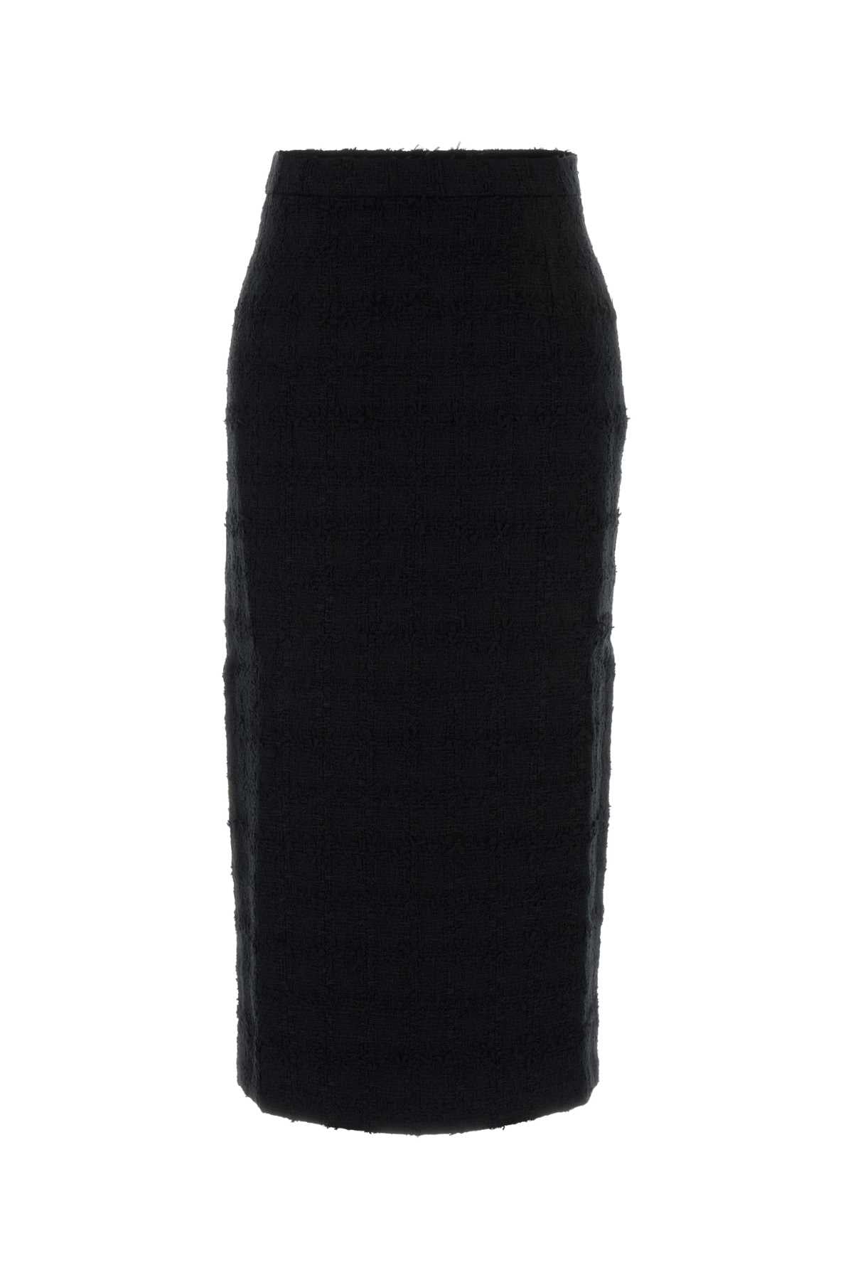 Alessandra Rich Women Black Tweed Skirt ALESSANDRA RICH