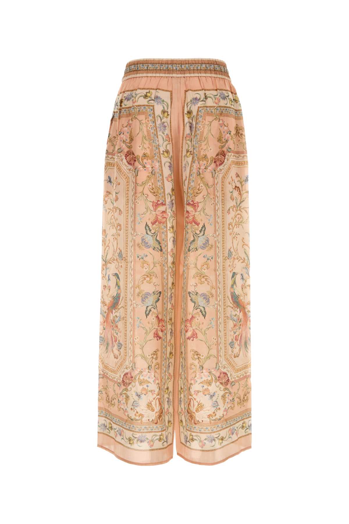 Zimmermann Women Printed Silk Aloni Wide-Leg Pant ZIMMERMANN