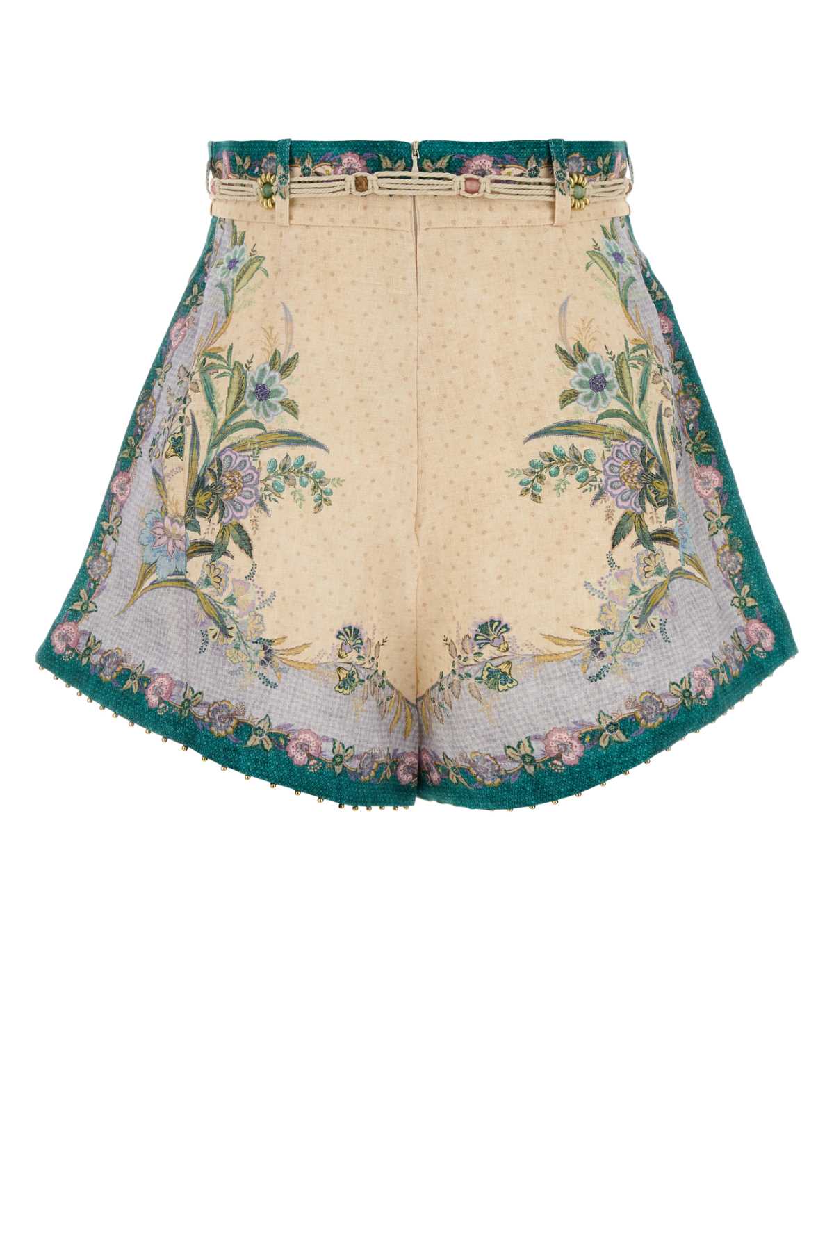 Zimmermann Women Printed Linen Indra Shorts ZIMMERMANN