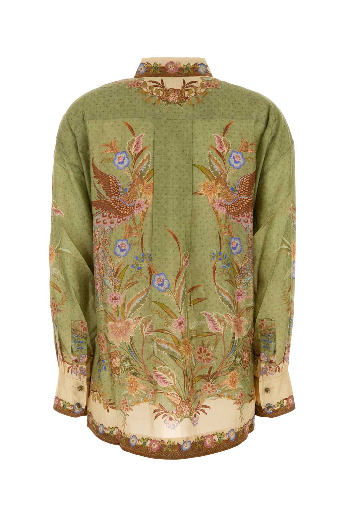 Zimmermann Women Printed Silk Indra Shirt ZIMMERMANN