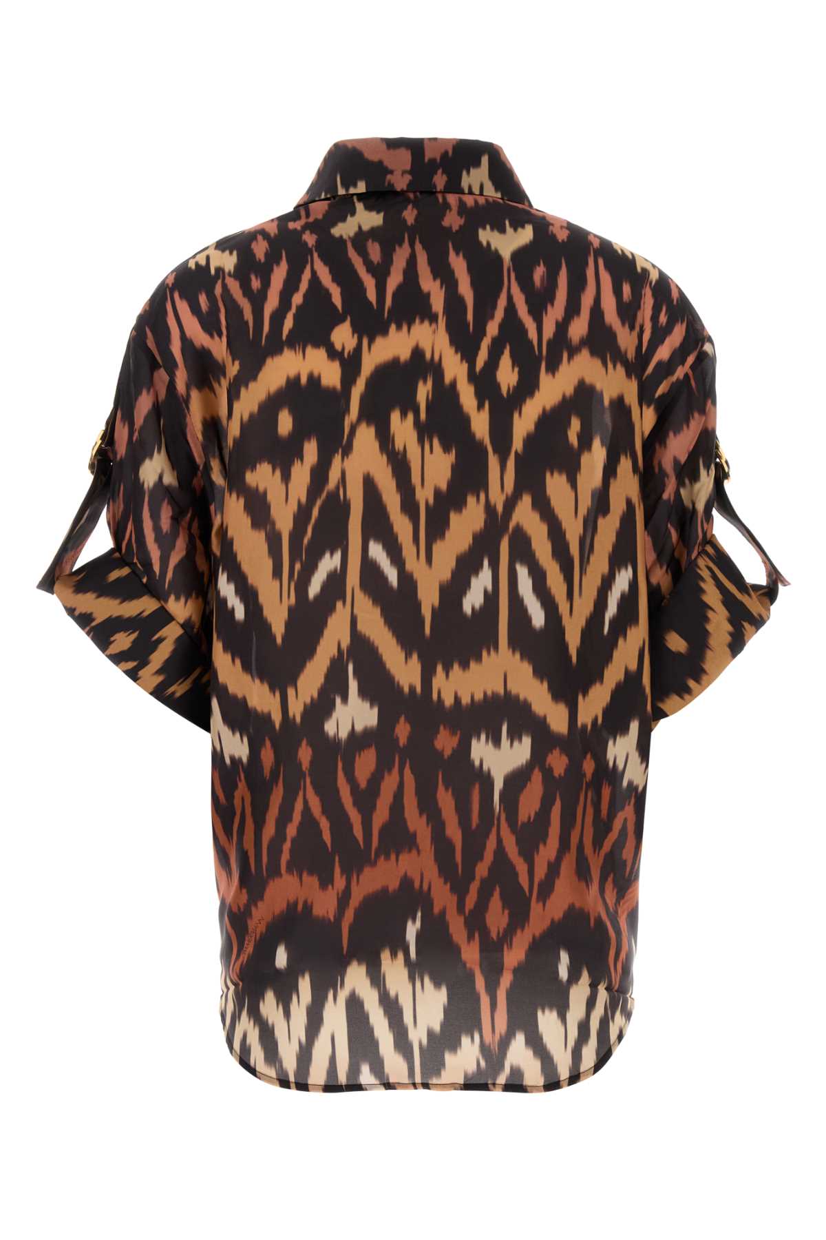 Zimmermann Women Printed Silk Aster Shirt ZIMMERMANN