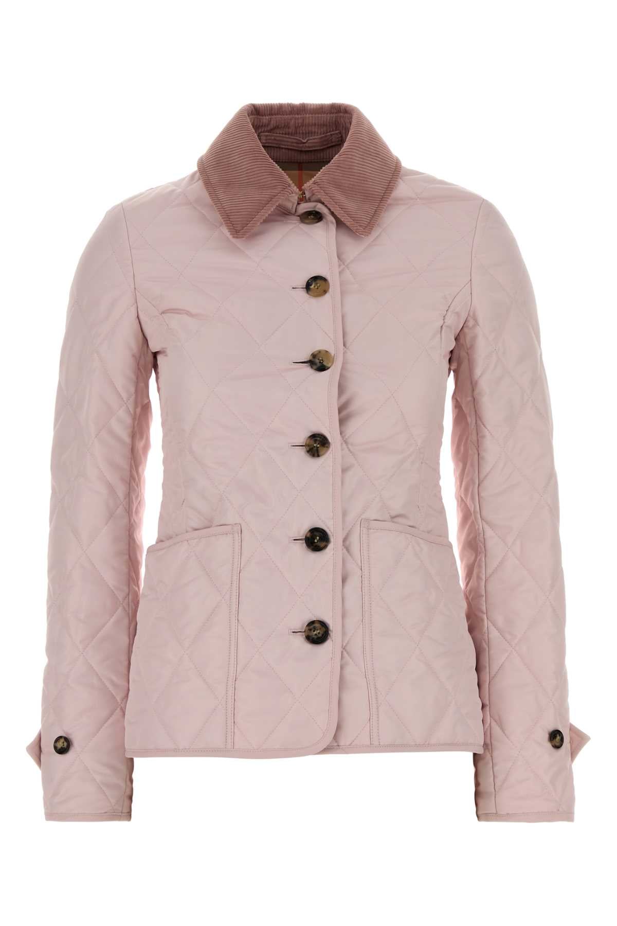 Burberry Women Pink Polyester Jacket BURBERRY