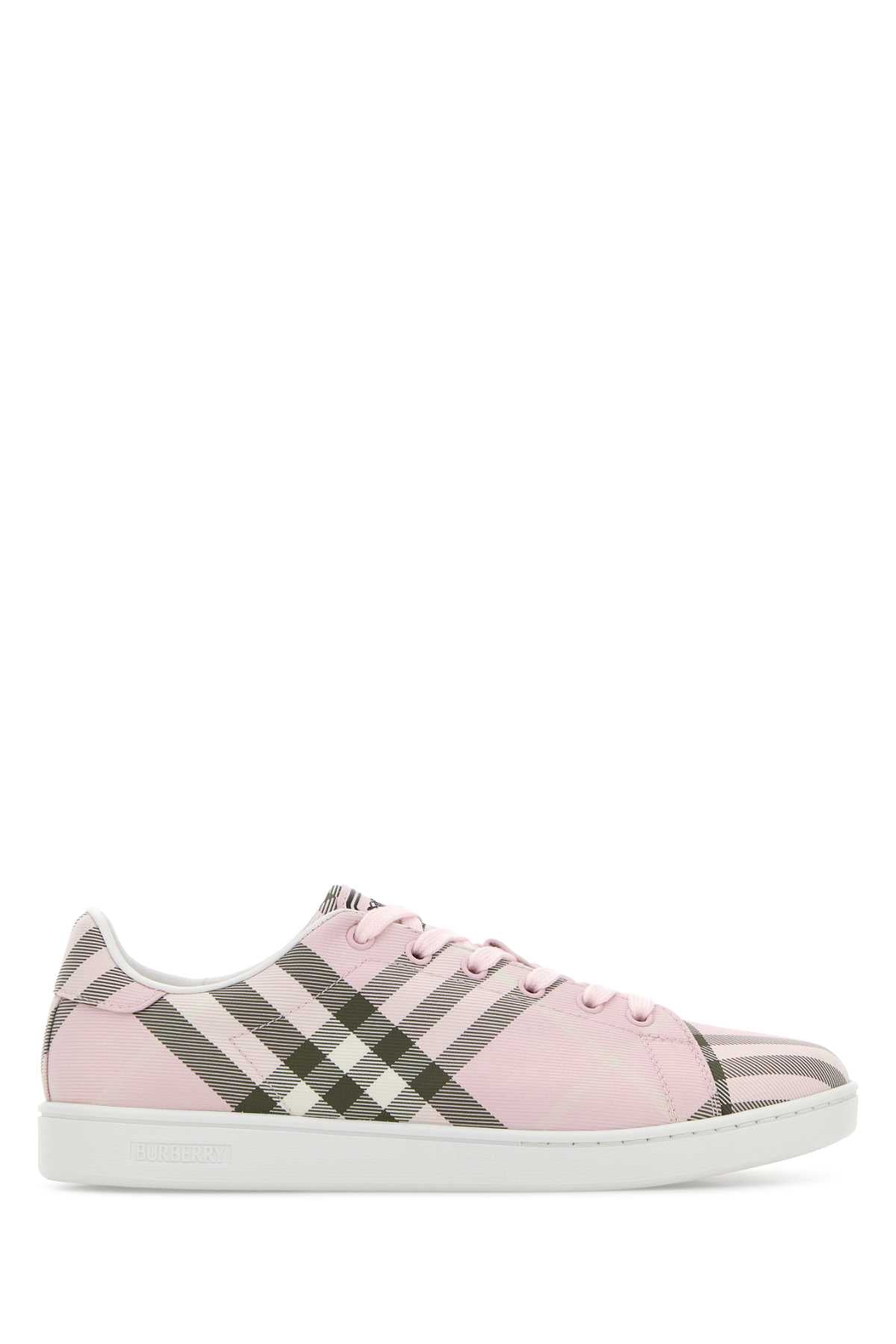 Burberry Women Embroidered Canvas Sneakers BURBERRY