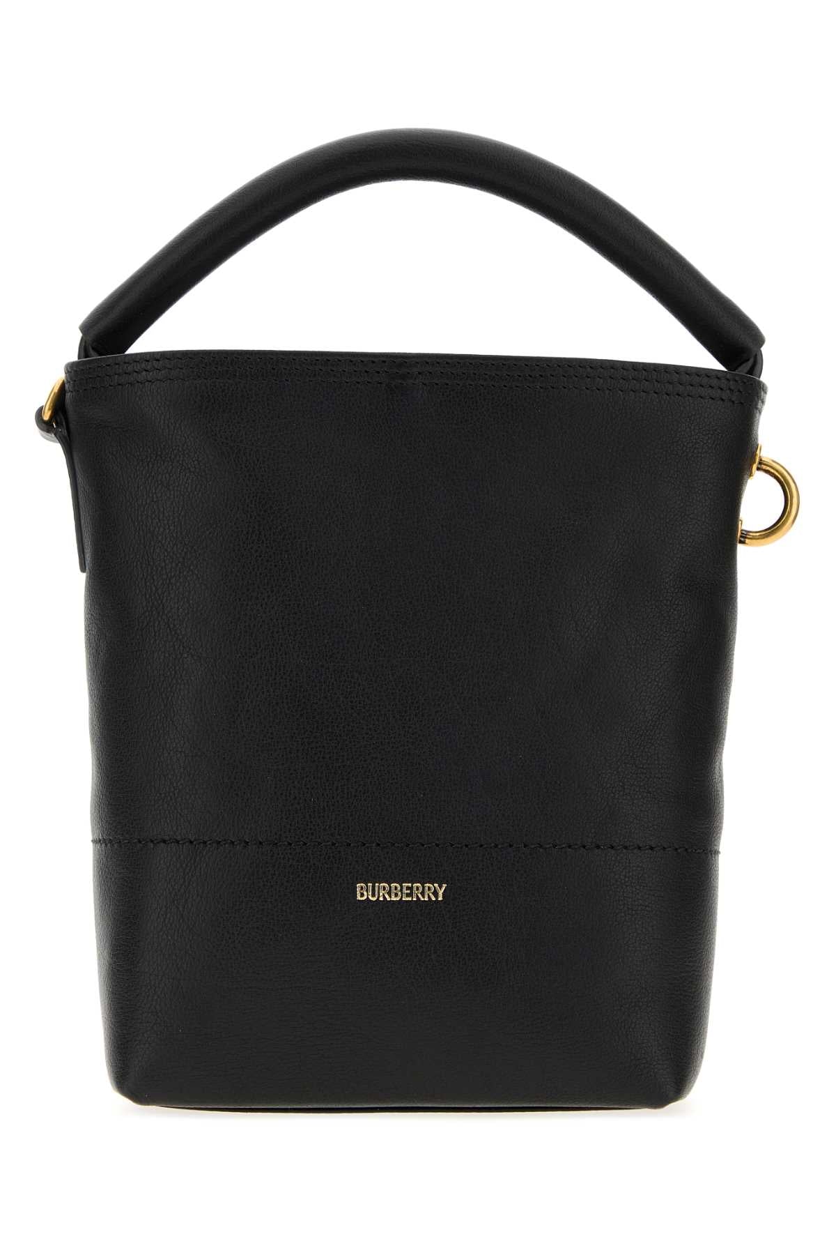 Burberry Women Black Leather Handbag BURBERRY