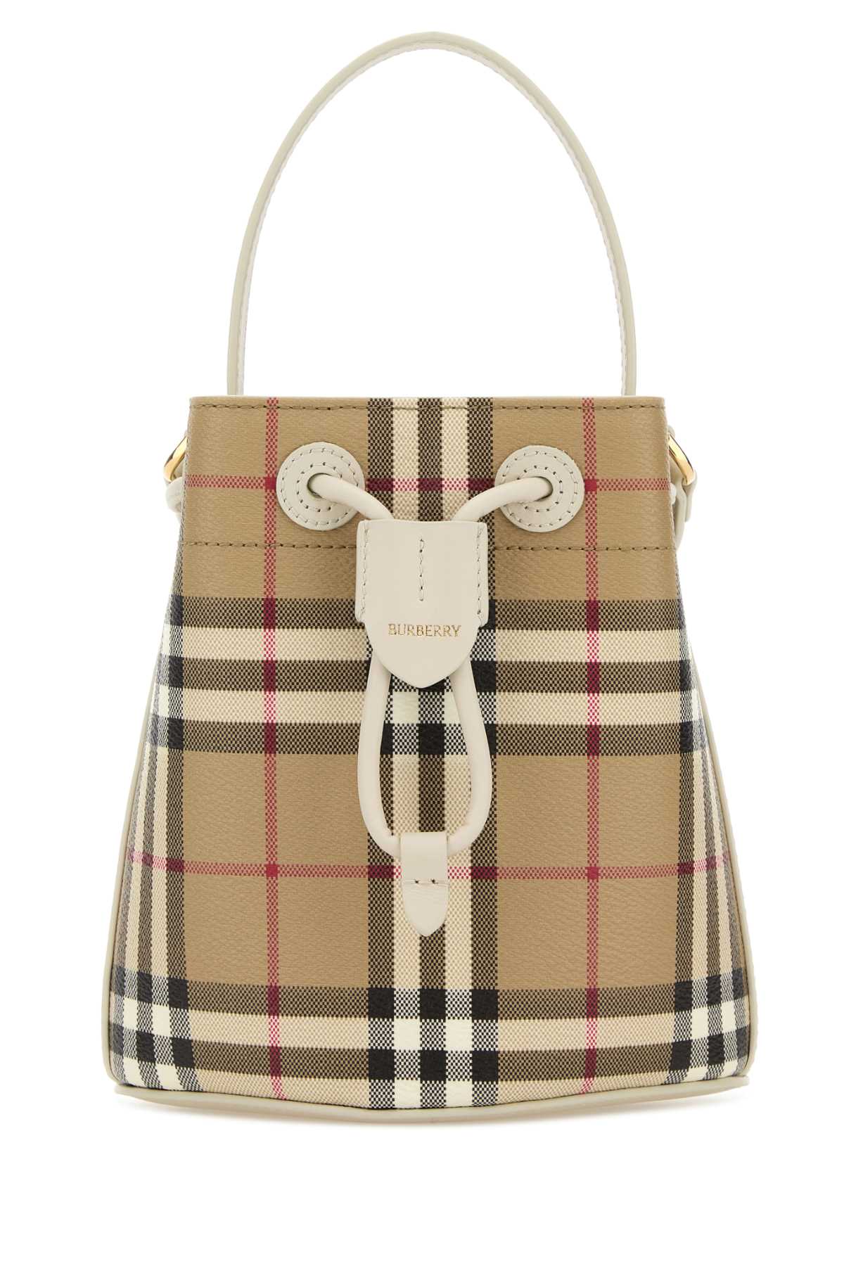 Burberry Women Printed Canvas Bucket Bag BURBERRY