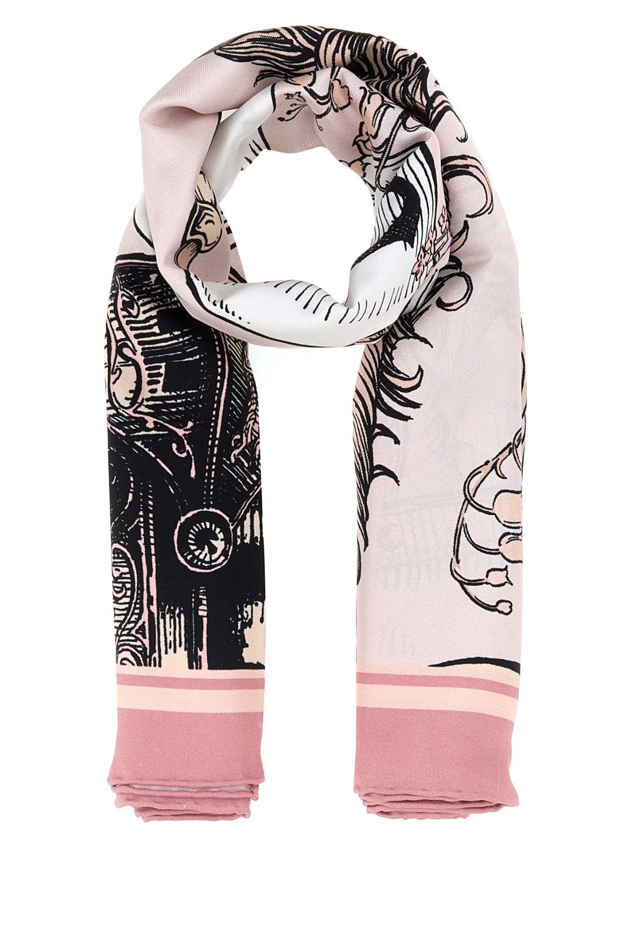 Burberry Women Printed Silk Foulard BURBERRY