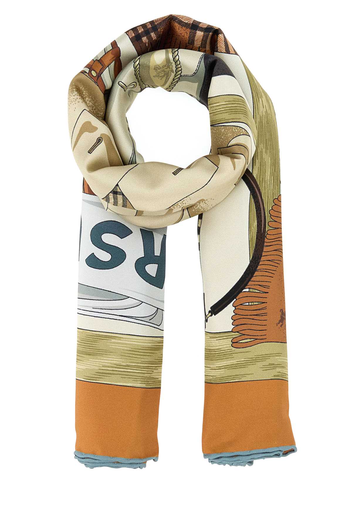 Burberry Women Printed Silk Foulard BURBERRY